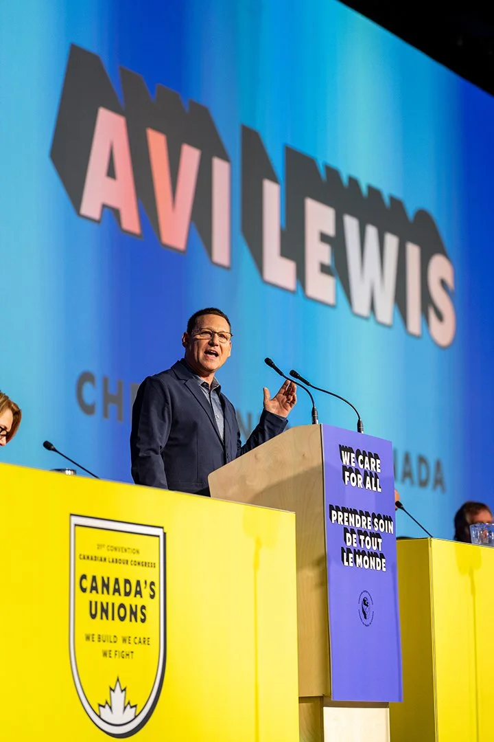May 13, 2026 - Avi Lewis, Leader of the NDP, gives an impassioned speech at the 2026 CLC Convention