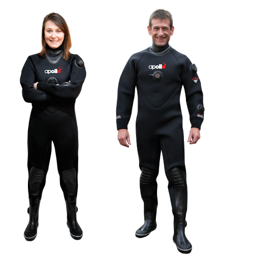 BVS 4.0 Neoprene Drysuit with Ankle Valves — Apollo USA Scuba