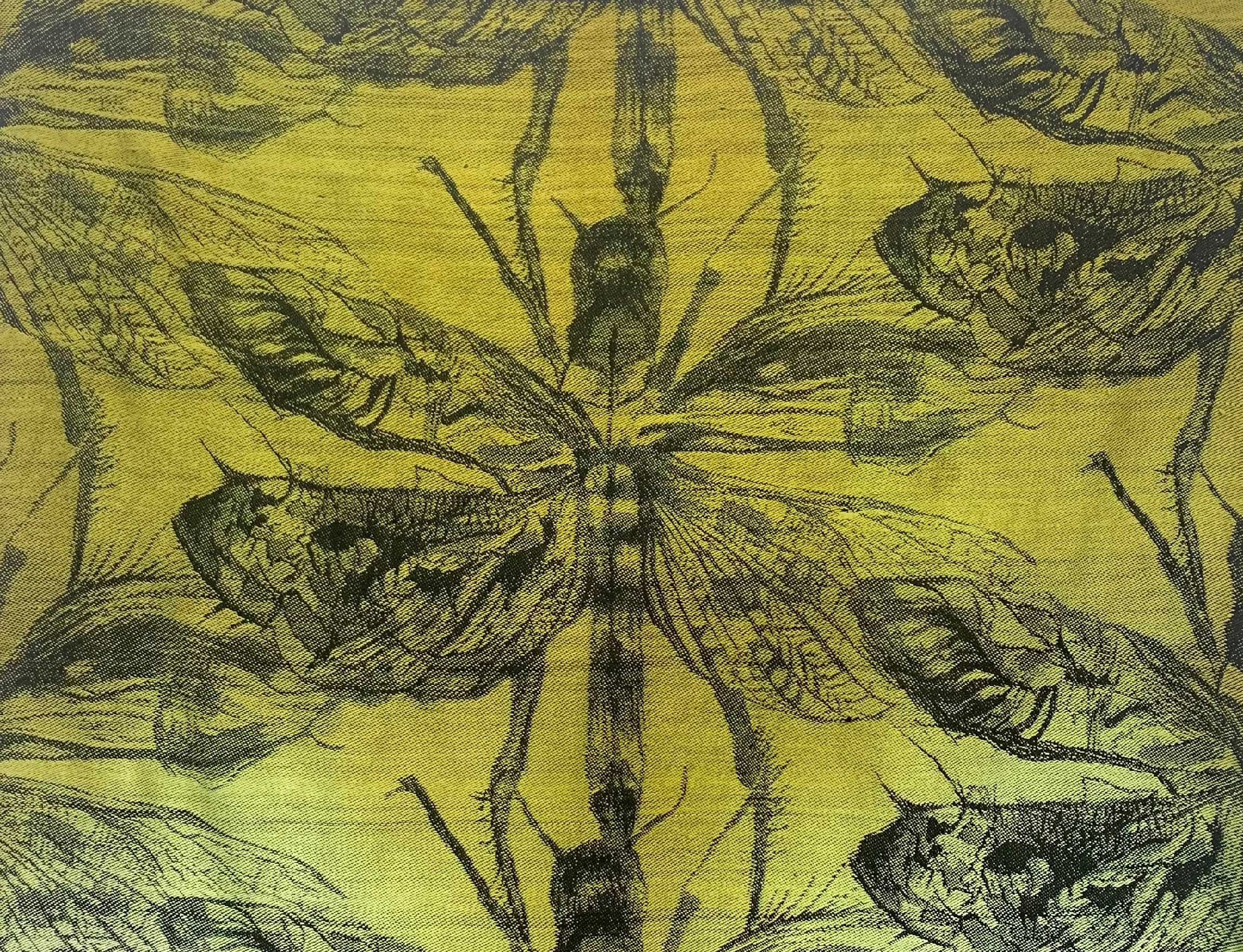 MONARCH I, 2022
Jacquard weaving, handwoven with silk
35"X35"