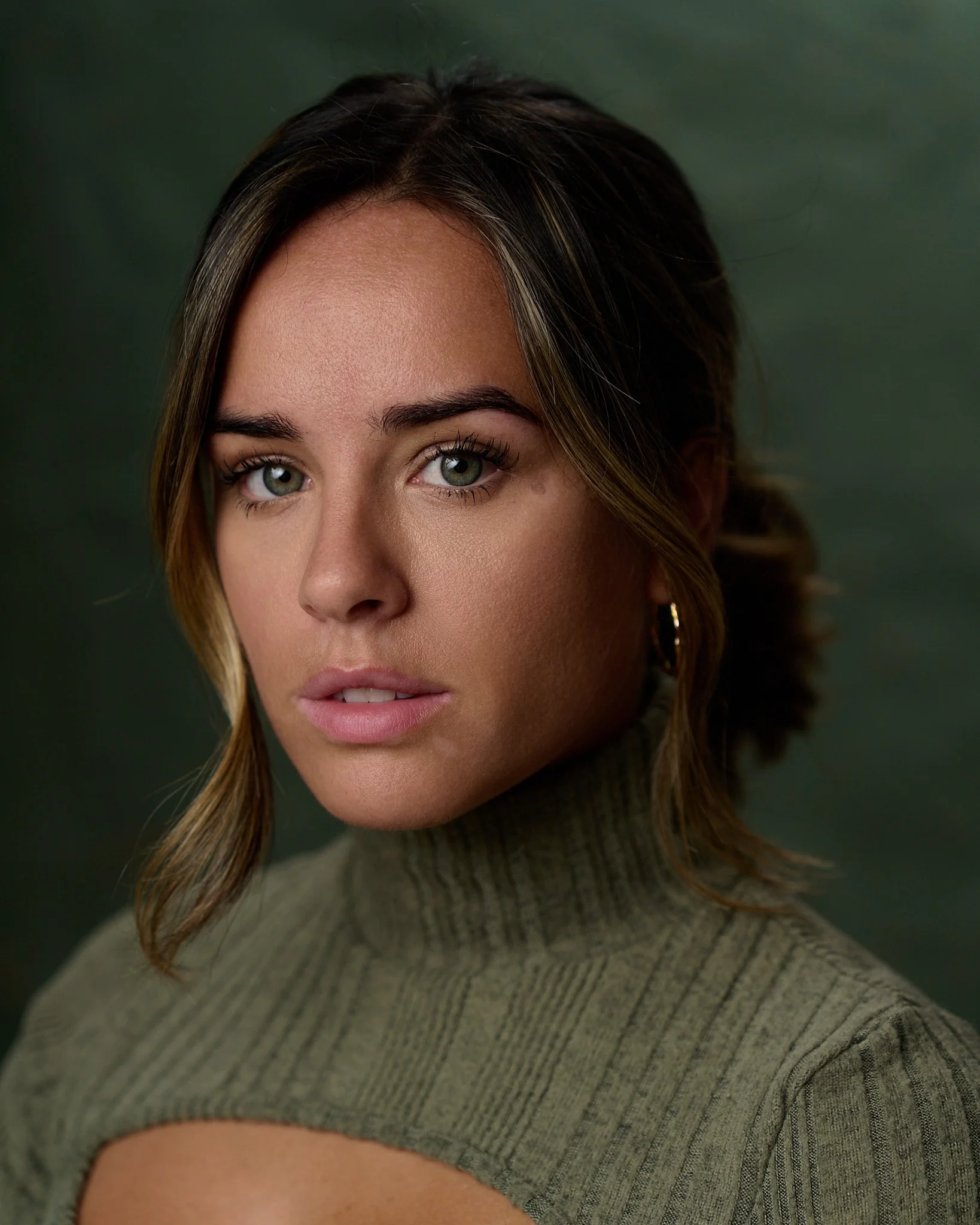 Georgia May Foote // Studio Portrait Session with James Melia