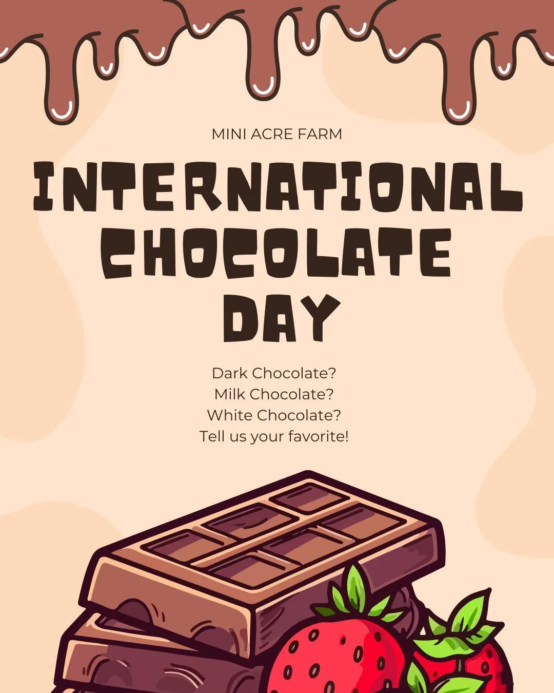 It's International Chocolate Day - and what better sweet treat than a chocolate-y one? What's YOUR favorite choco snack?