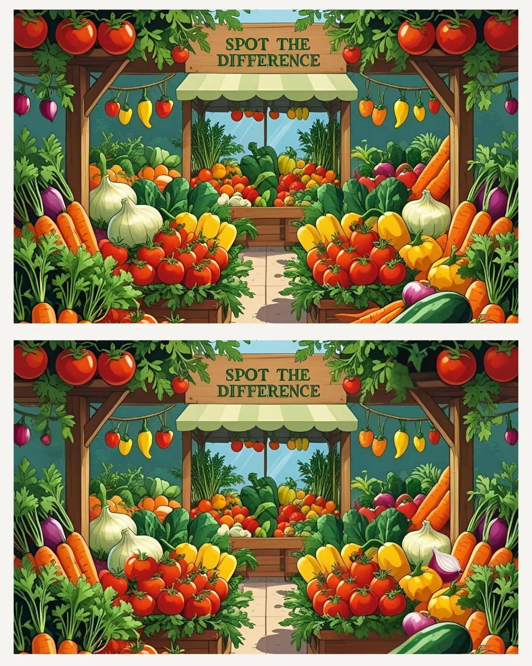 Can you spot all the differences?
Comment them below!