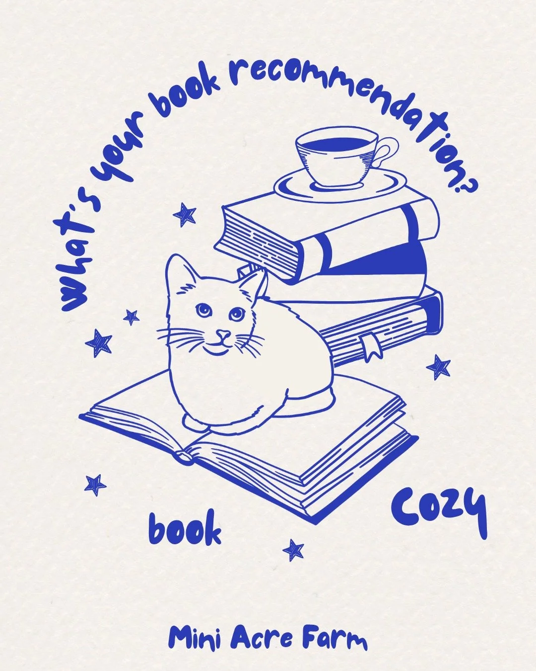 It's cozy season so time to pick up a cup of tea, your favorite blanket and a good book to read. What's your favorite read at the moment? Share your book recommendations with the community. All genres are welcome!