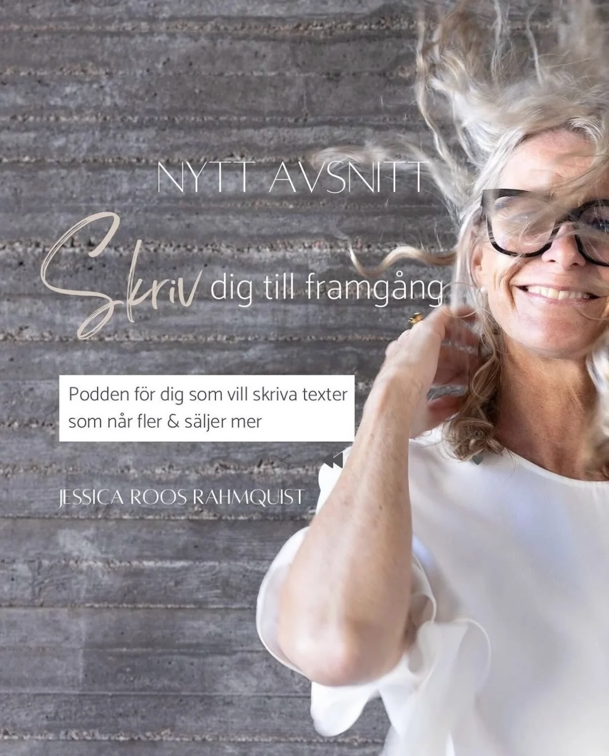 Syns p&aring; dina villkor &ndash; inte algortimens.

Att skriva f&ouml;r dig sj&auml;lv och att skriva f&ouml;r algoritmen &auml;r tv&aring; helt olika saker. 

I veckans poddavsnitt &ndash; som kan ses som en forts&auml;ttning p&aring; f&ouml;rra &