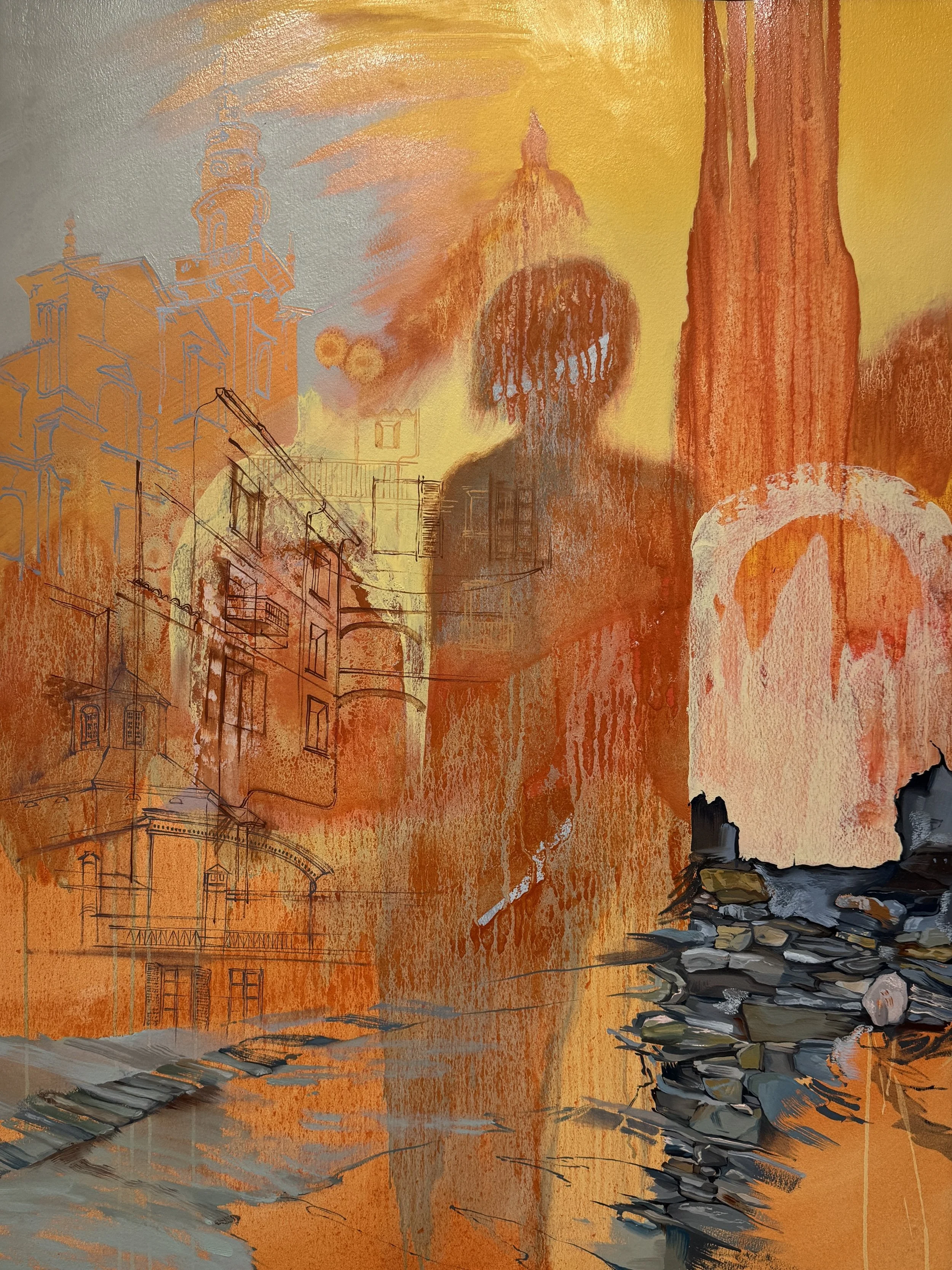 Kristina Rose Baker, created during 2025 Arroscia Residency