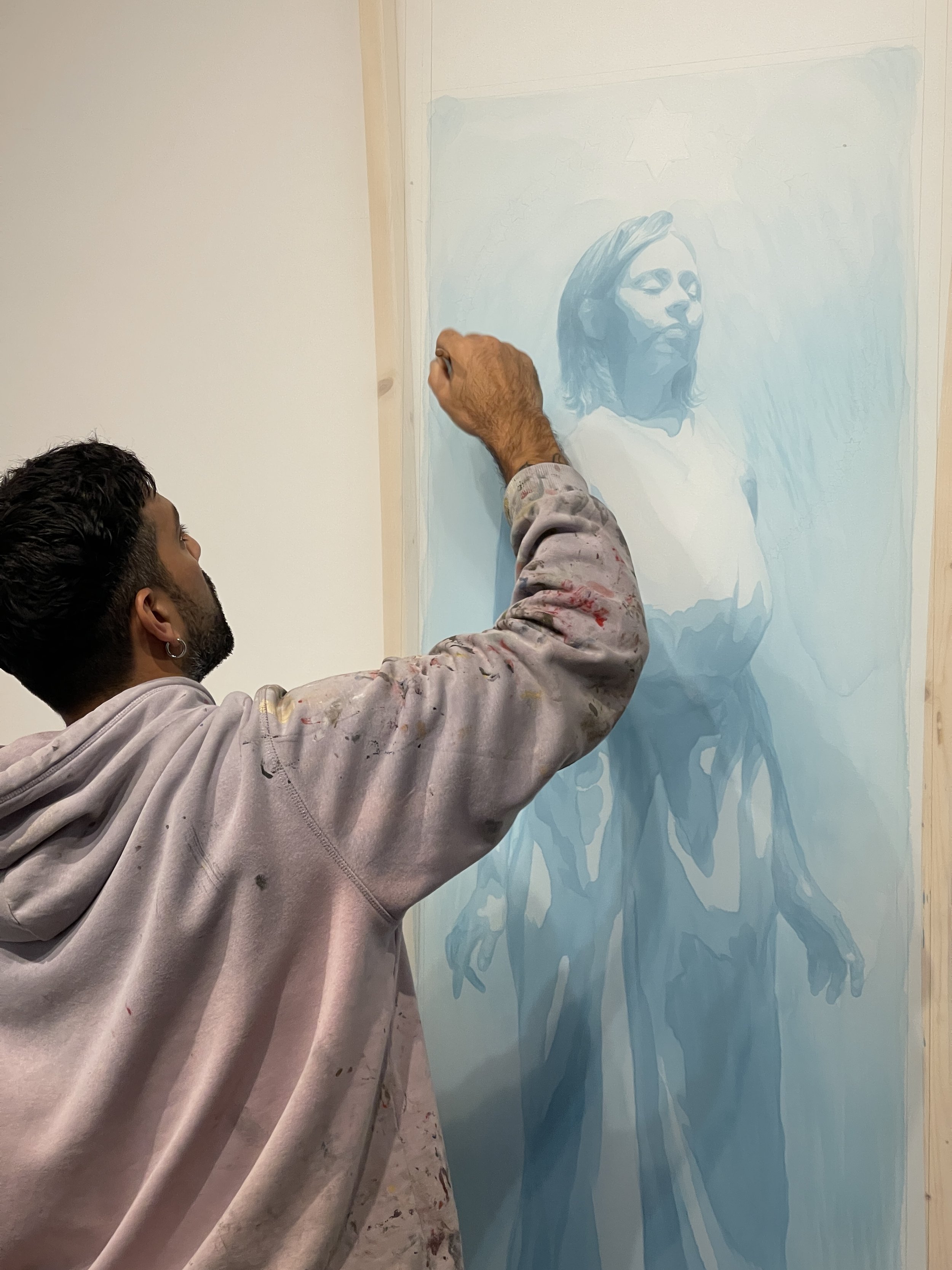 Camilo NuÑez, work in progress,  2025 Arroscia Residency