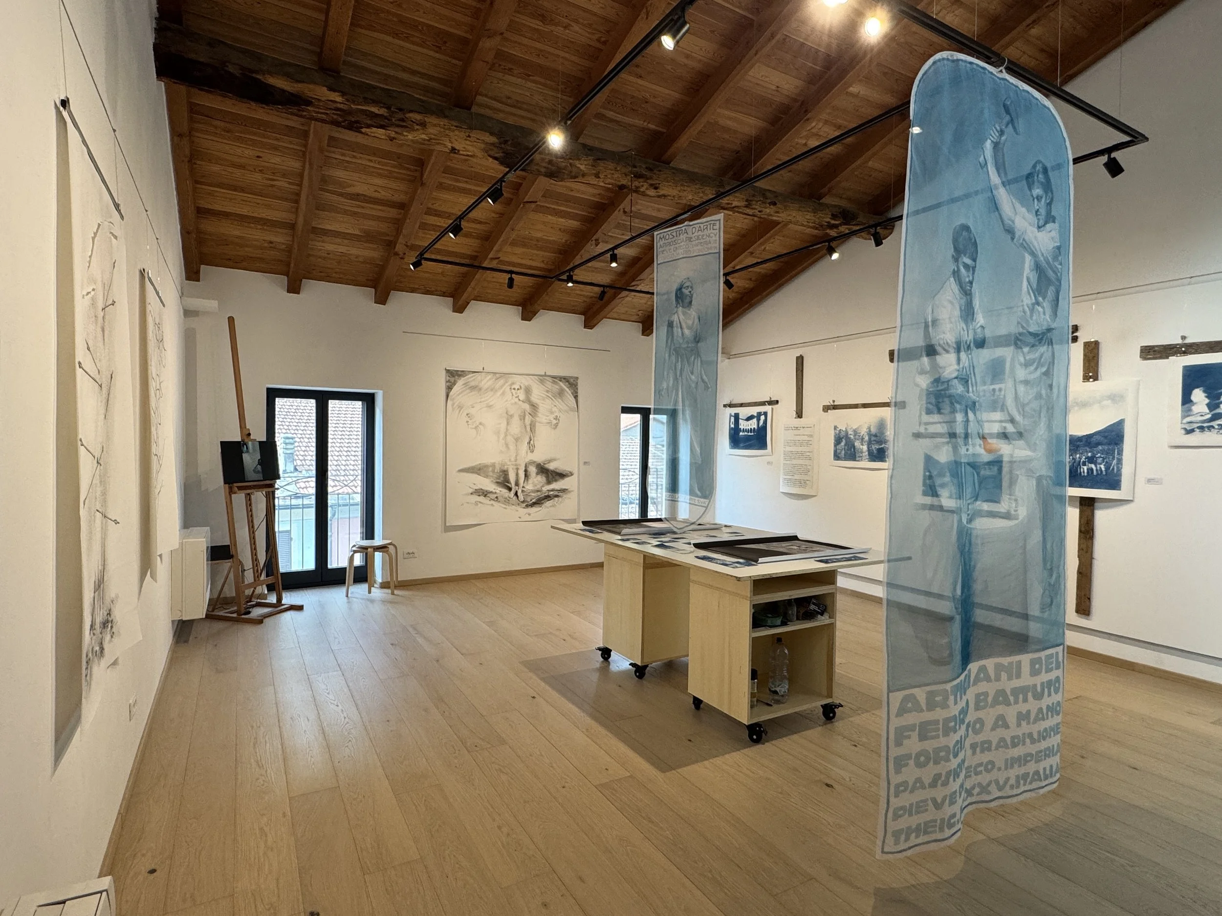 Camilo NuÑez, exhibition 2025 Arroscia Residency