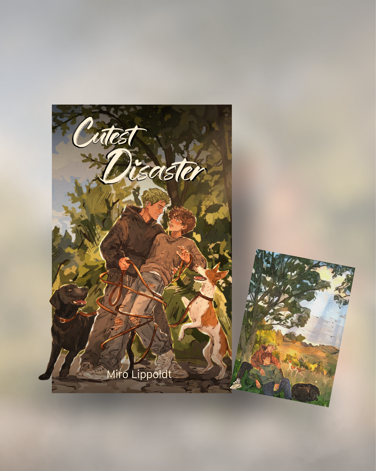 Cutest Disaster Buchpaket mit Charakterkarte // Hardcover & Taschenbuch