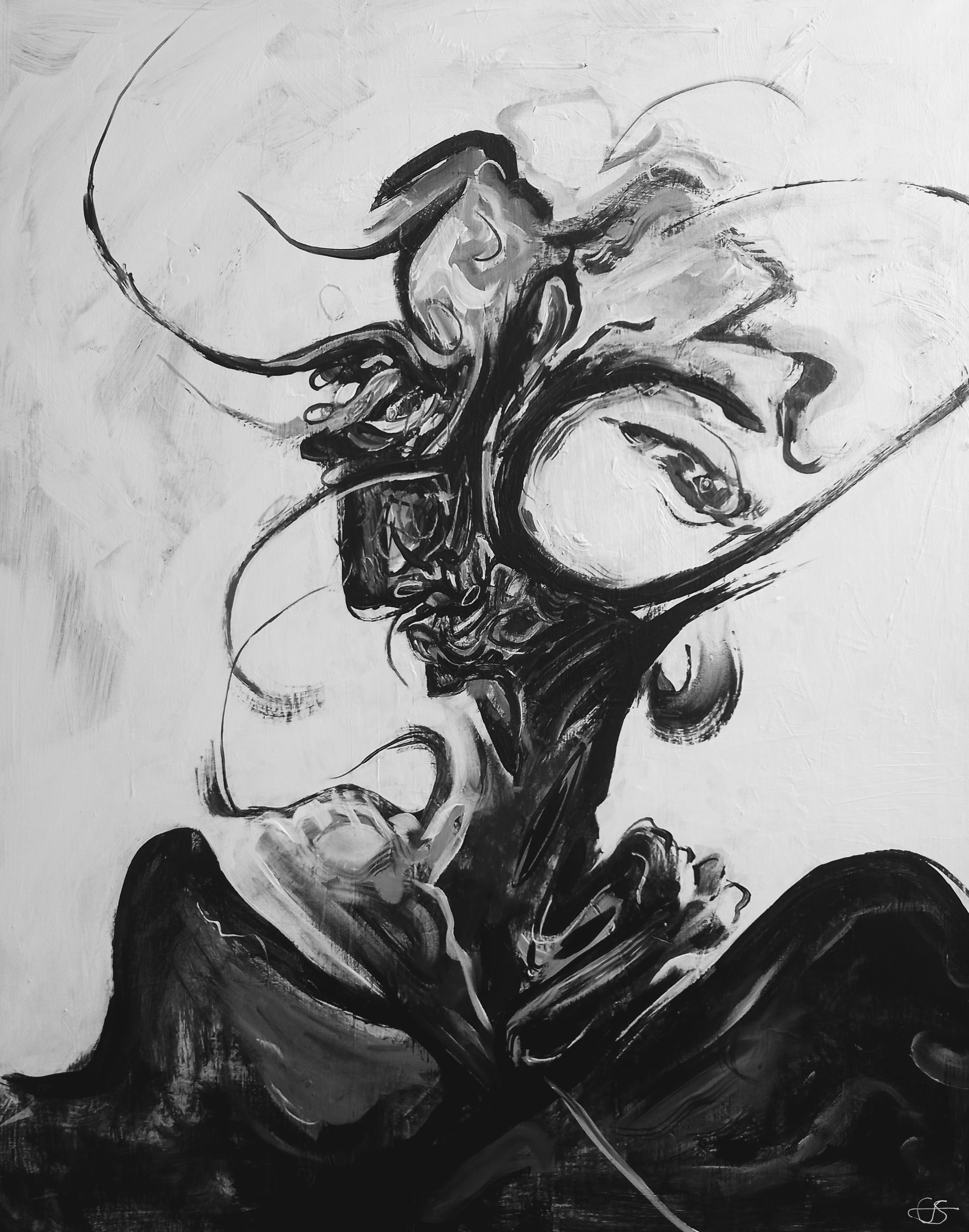 Acrylic on canvas