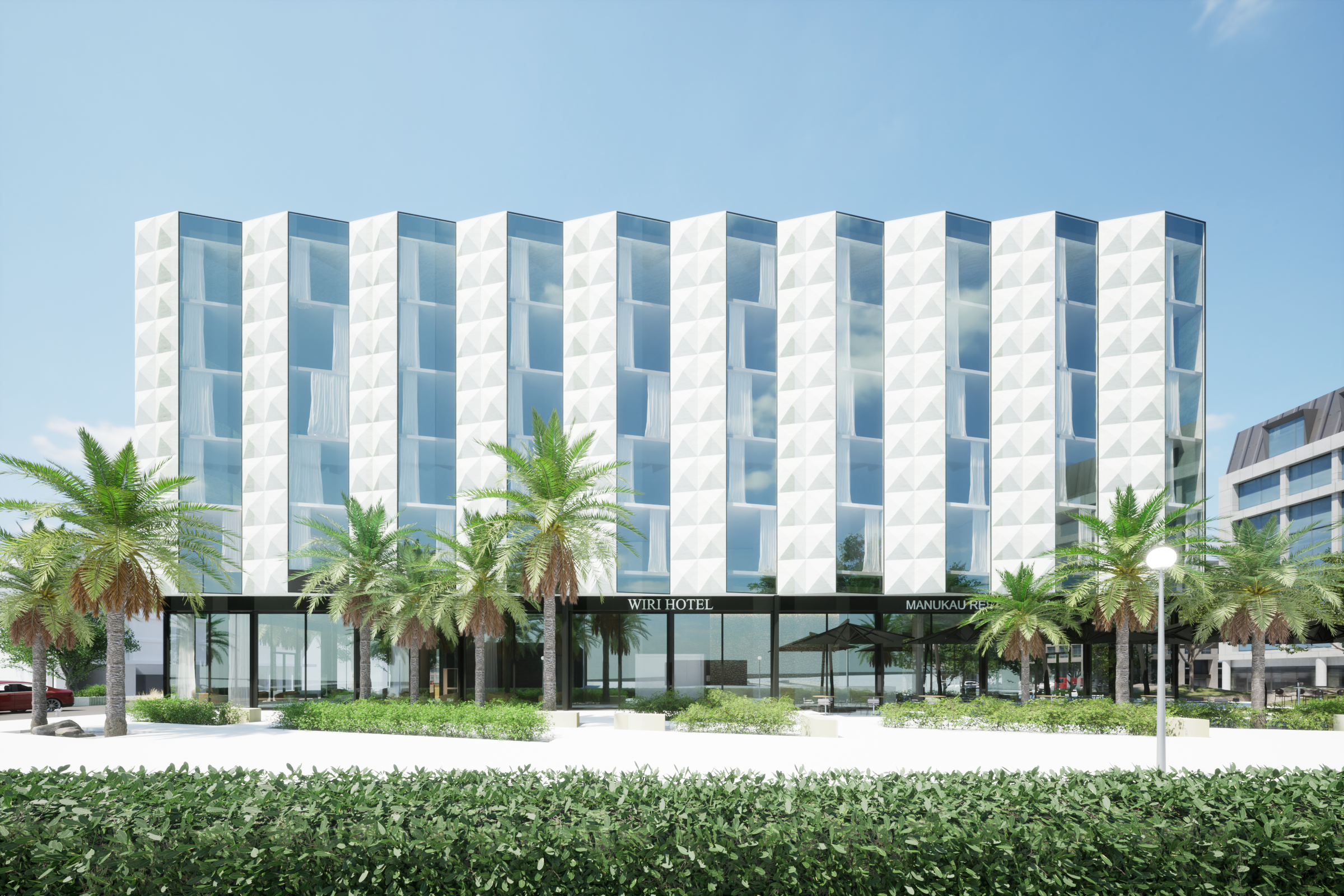 Wiri Hotel — MAKE Architects