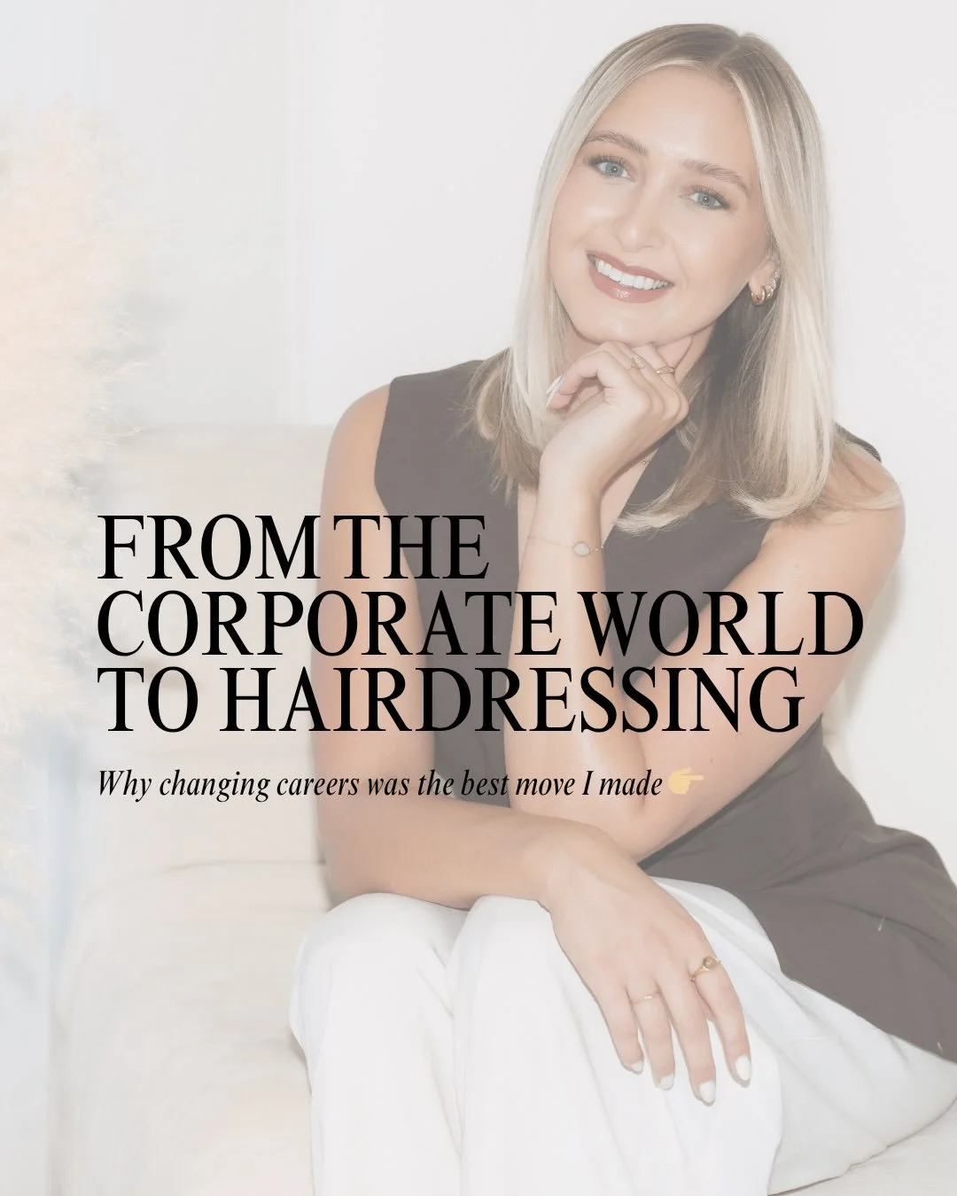 From the corporate world to the hair industry ✨✨✨

Maybe this is your sign to take the leap and pursue a career you really enjoy 🫶🏼

Shoutout to @brooks_bedfordcollege for offering evening courses 🙂&zwj;↕️👏🏼

#careerchange #hairdresser #hairindu