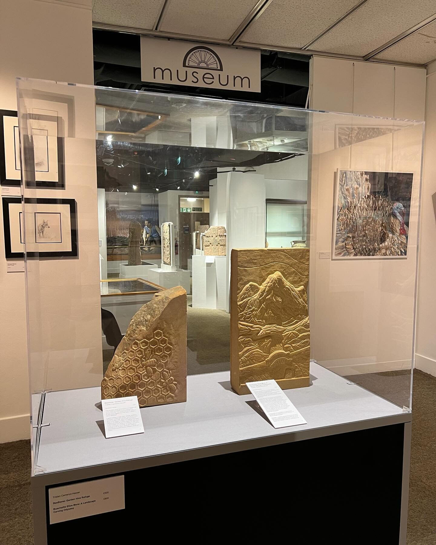 Really great seeing some of my work at Meffan Museum and Art Gallery Winter Exhibition.

Some really lovely work on display hopefully you make it along if your in the area, free entry and all work on display is for sale. 

@museumsgalleriesarchives 
