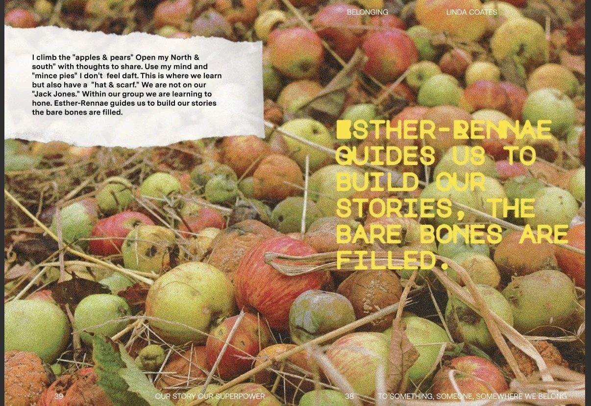 Our Story, Our Superpower Zine | Designed by Maryam Adams | Published by Havering Changing 