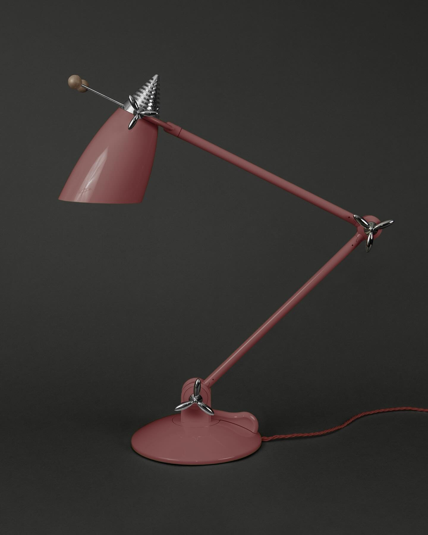 And then there was light. Say hello to ETL 2.0&hellip; This dusty English red and camel duo is the newest edition to the Task Lamp range. Edition of 10. Read more and order yours at www.cphill.com 
&middot;
&middot;
&middot; 
#design #FunctionalArt #