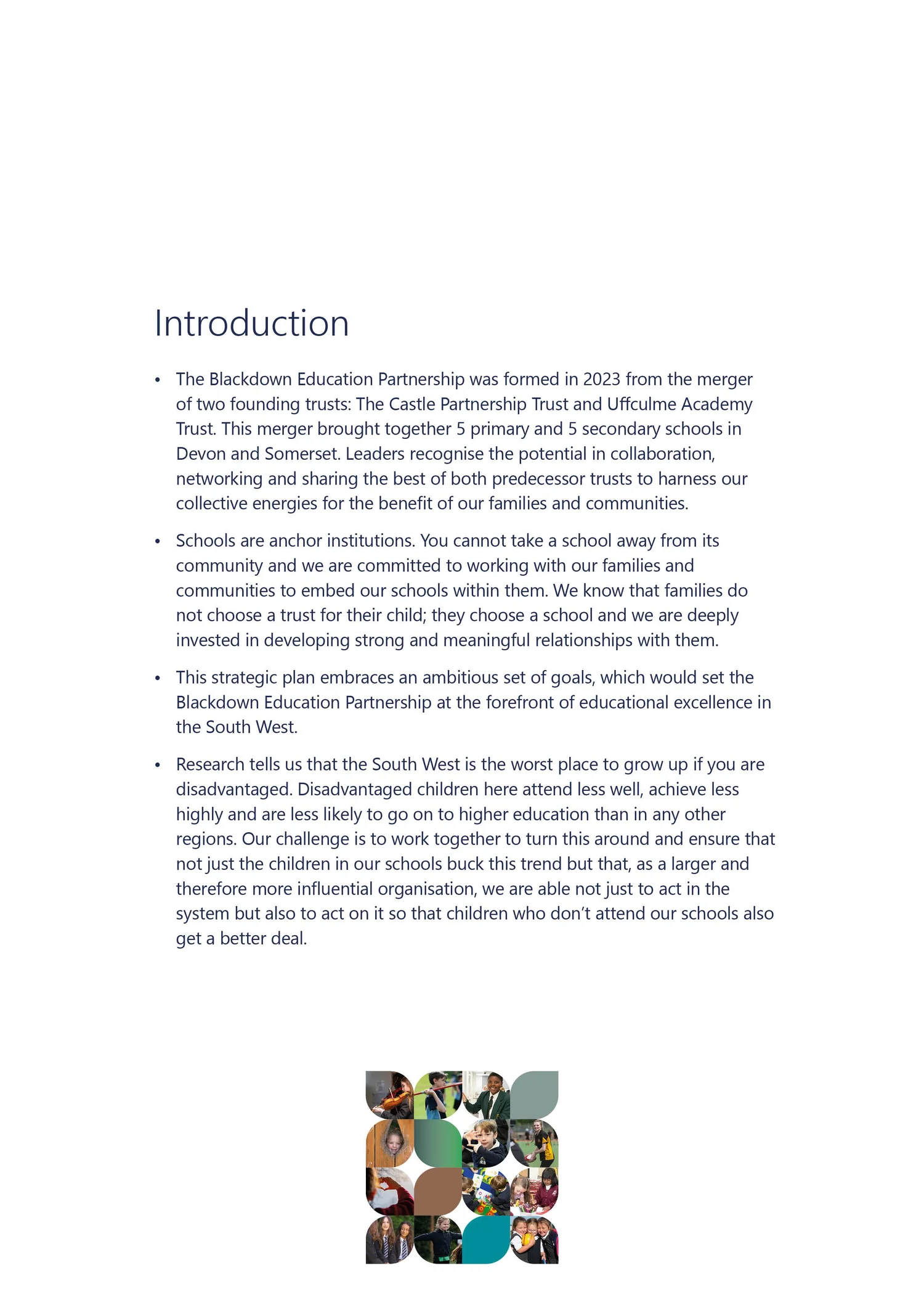 Strategic Plan Blackdown Education Partnership