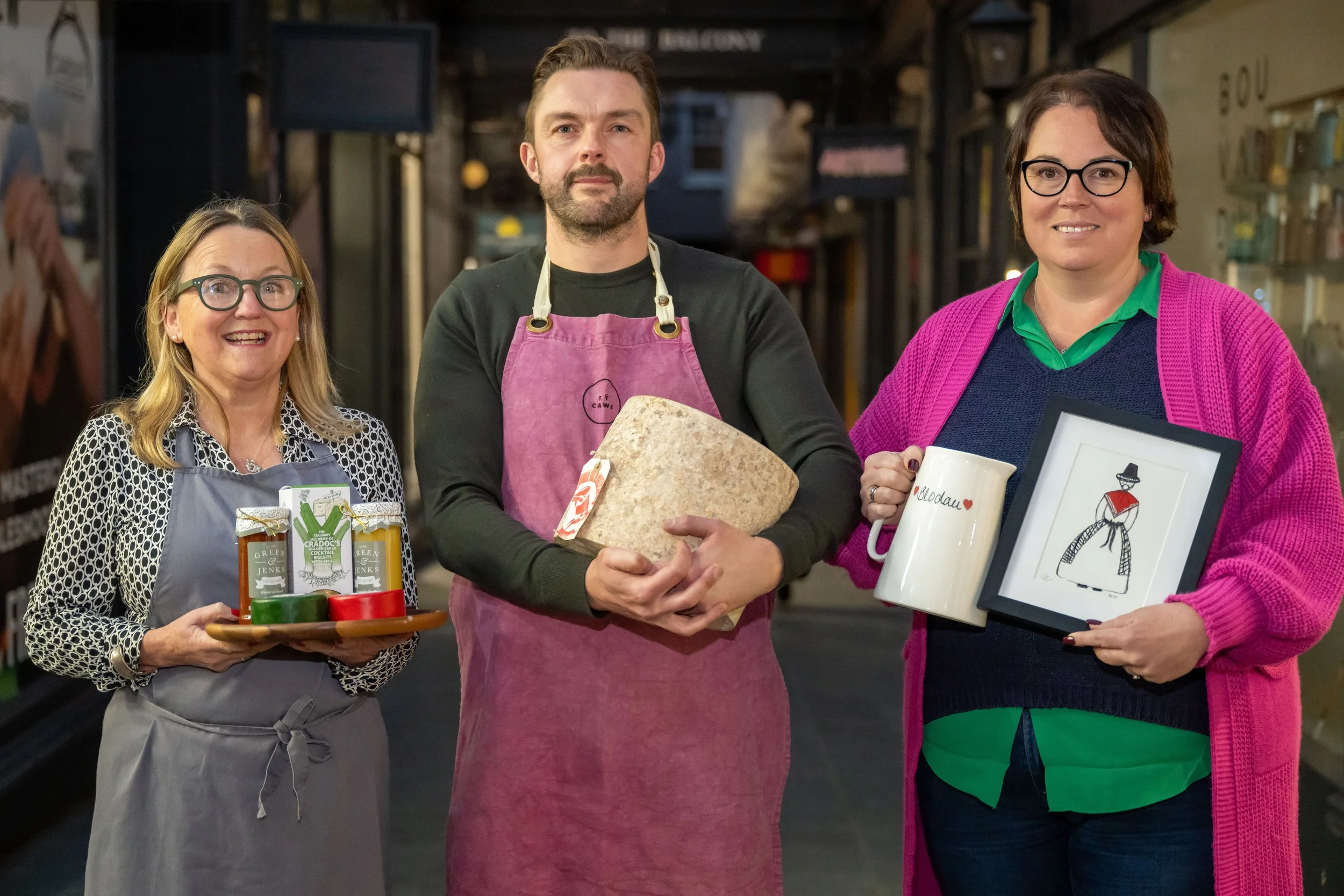 Three Welsh businesses take festive retail space in Castle Arcade ...