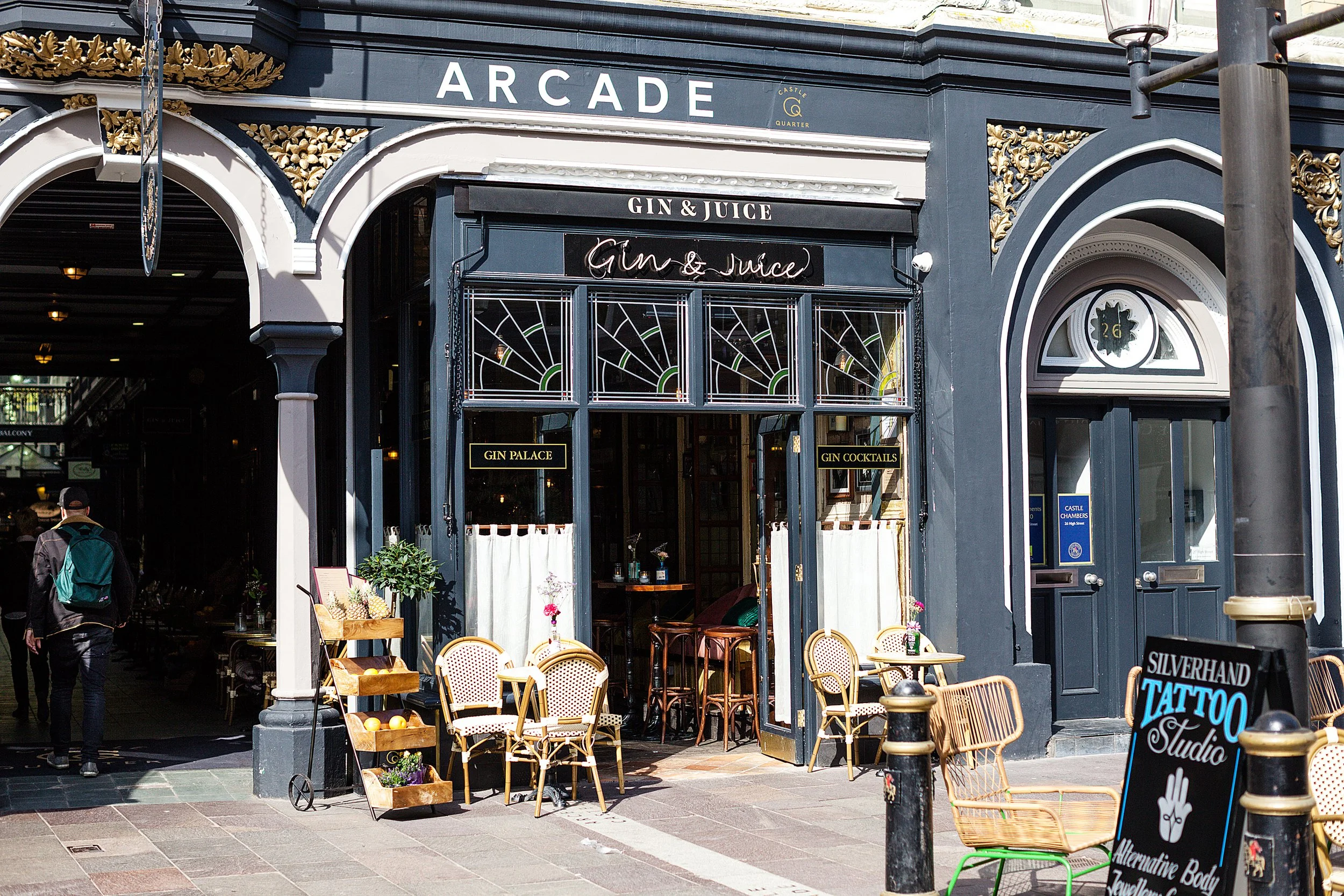 Gin & Juice Cardiff — City of Arcades