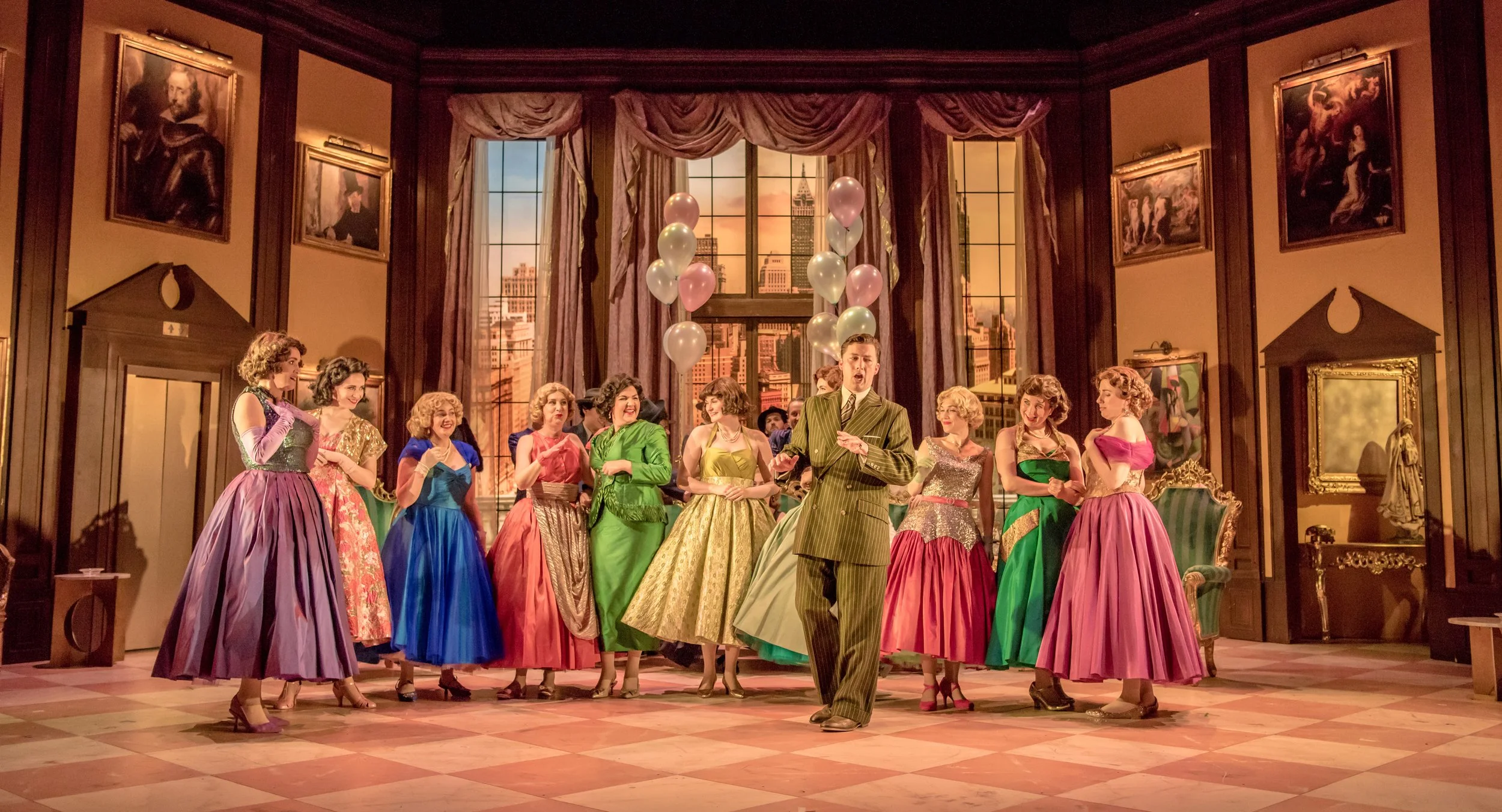 The Merry Widow (Buxton Festval Opera) 2026 Photo by Genevieve Girling