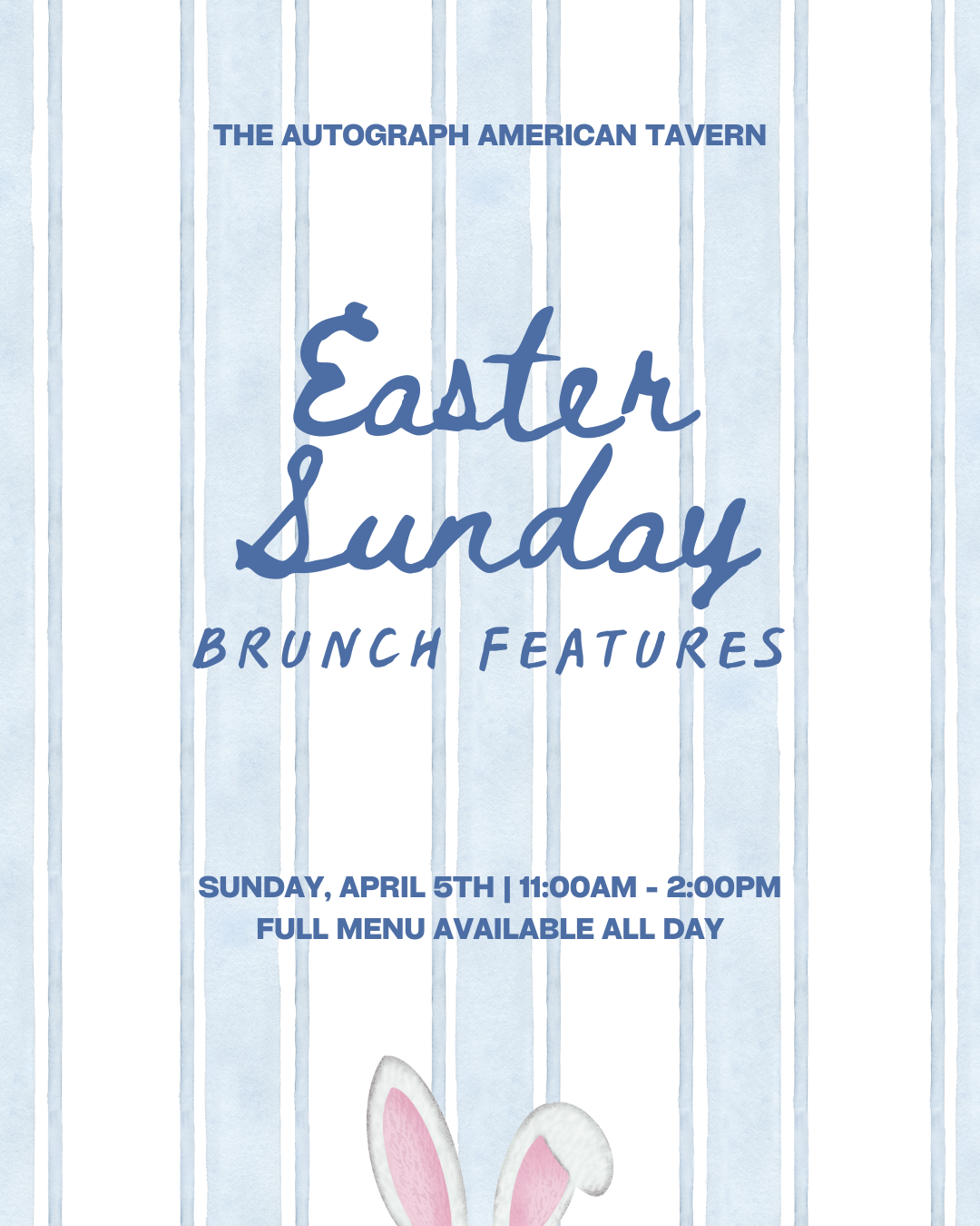 Easter brunch Andover MA