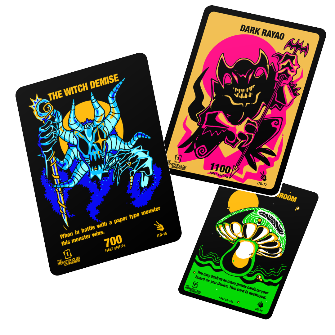 Booster Pack Into The Dark — The Monster Club Corporation