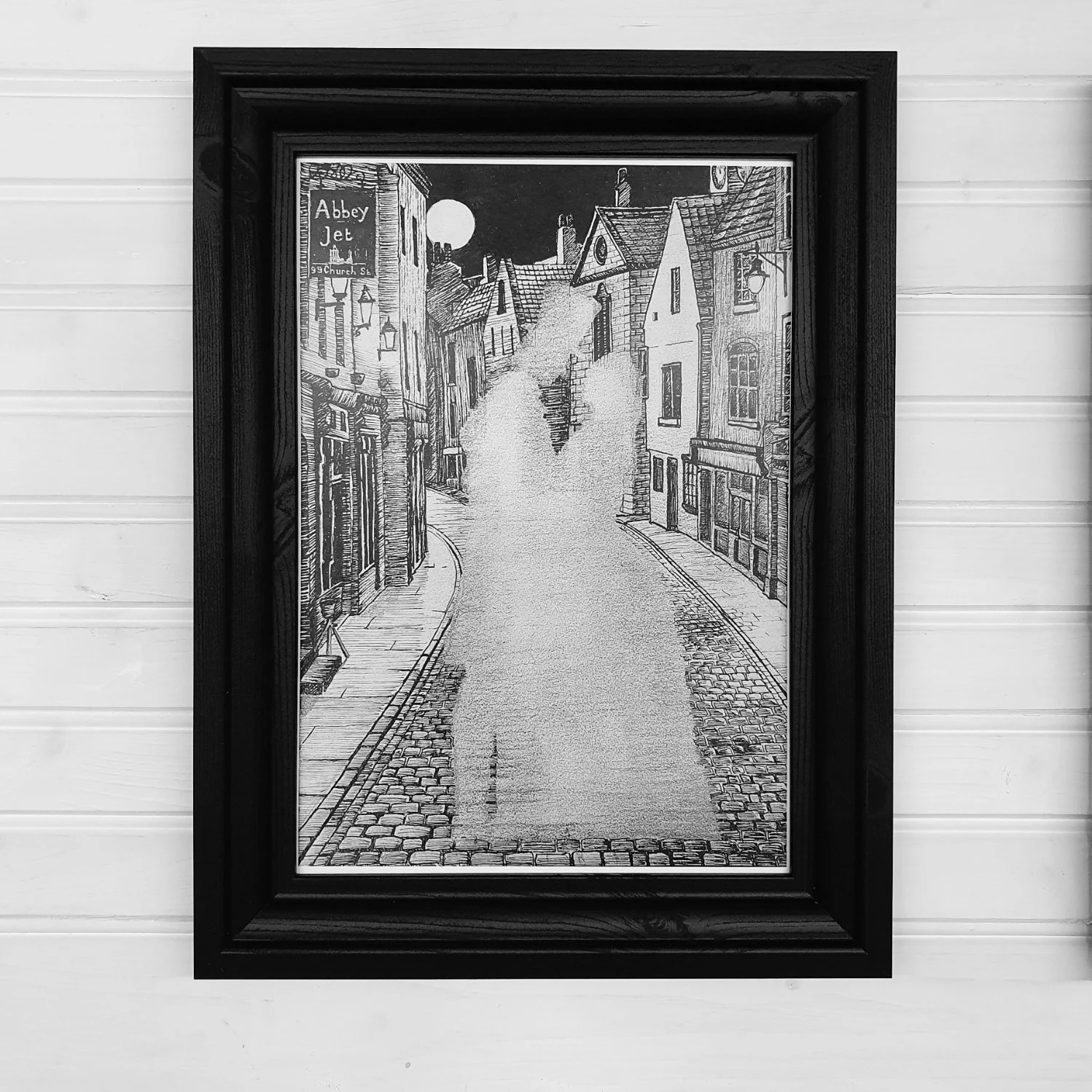 Forever. Romantic Gothic card, print and framed artwork