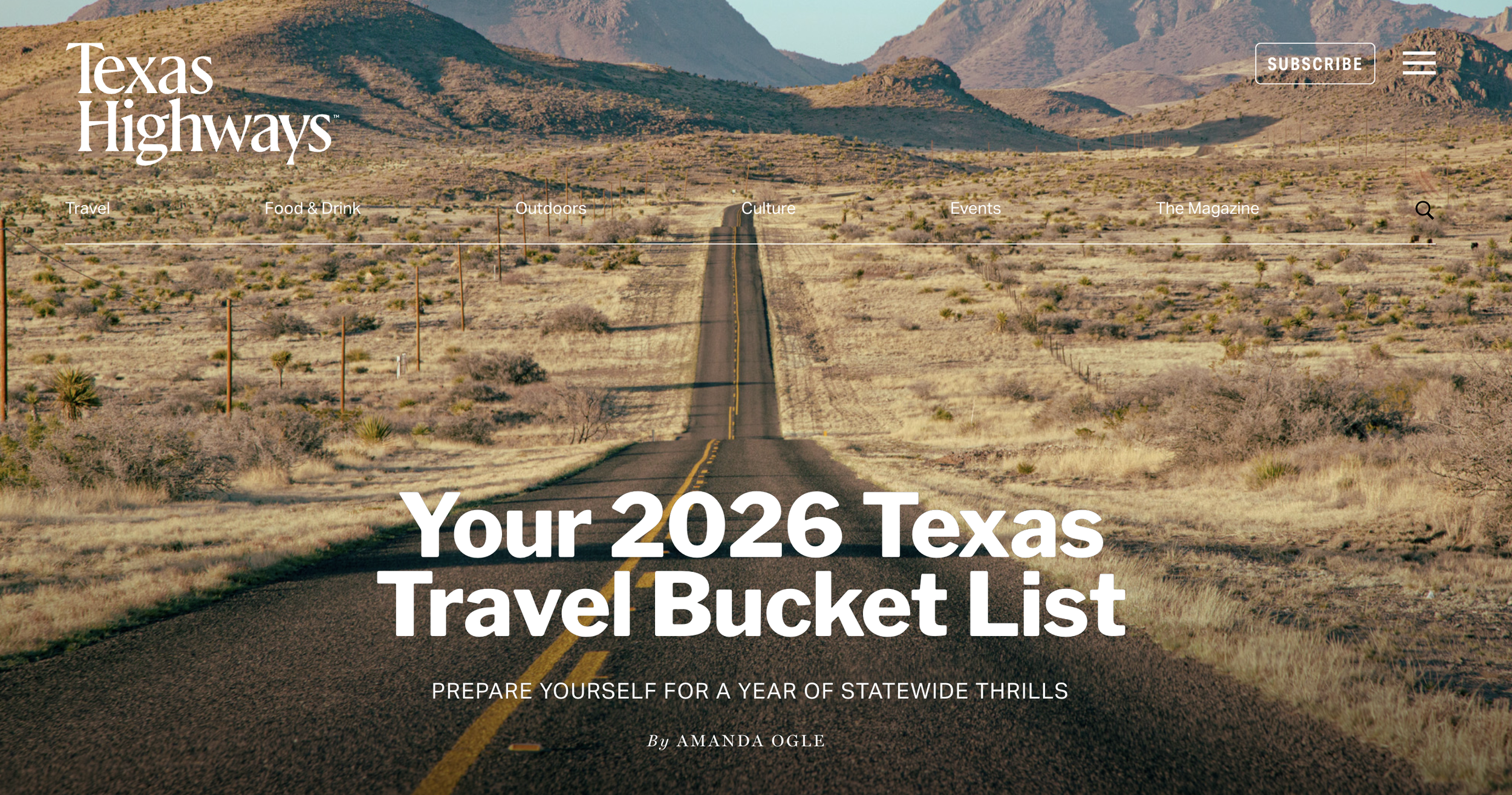 Your 2026 Texas Travel Bucket List