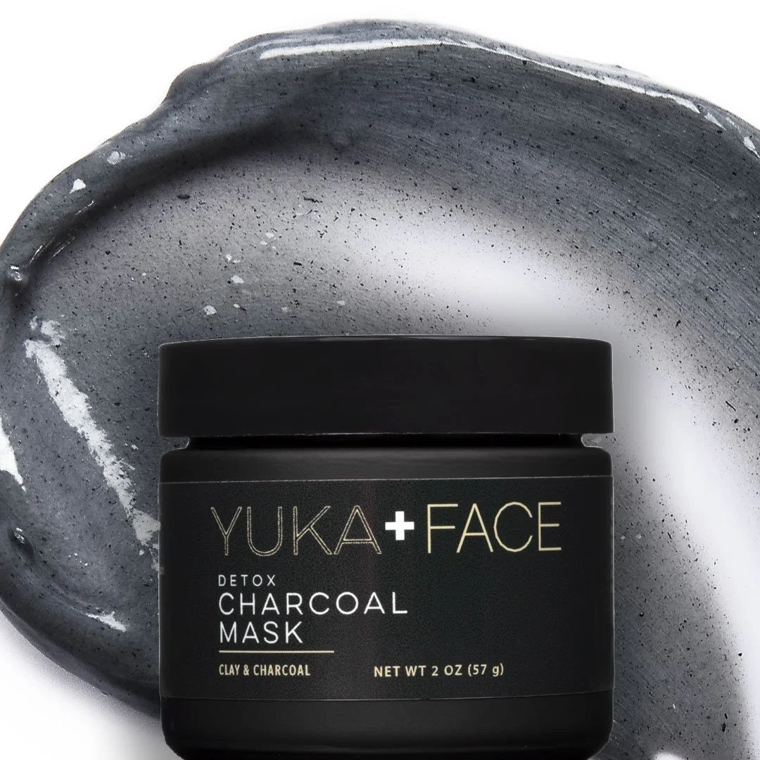 Yuka+Face organic detox charcoal face mask