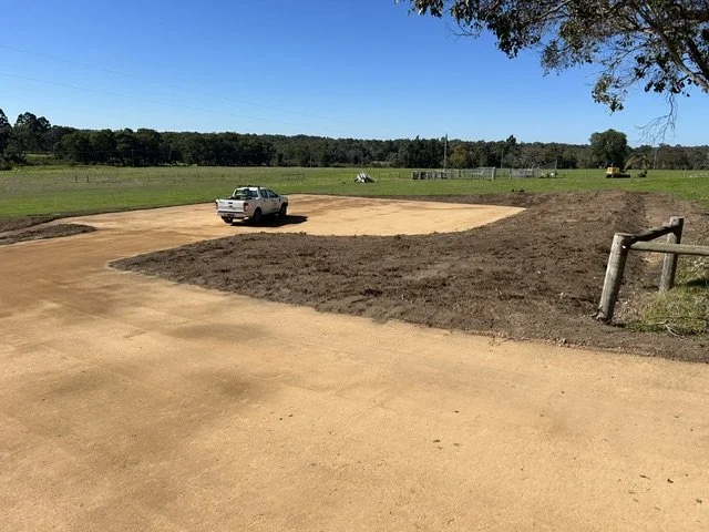 New car park installed at Quacks Farm