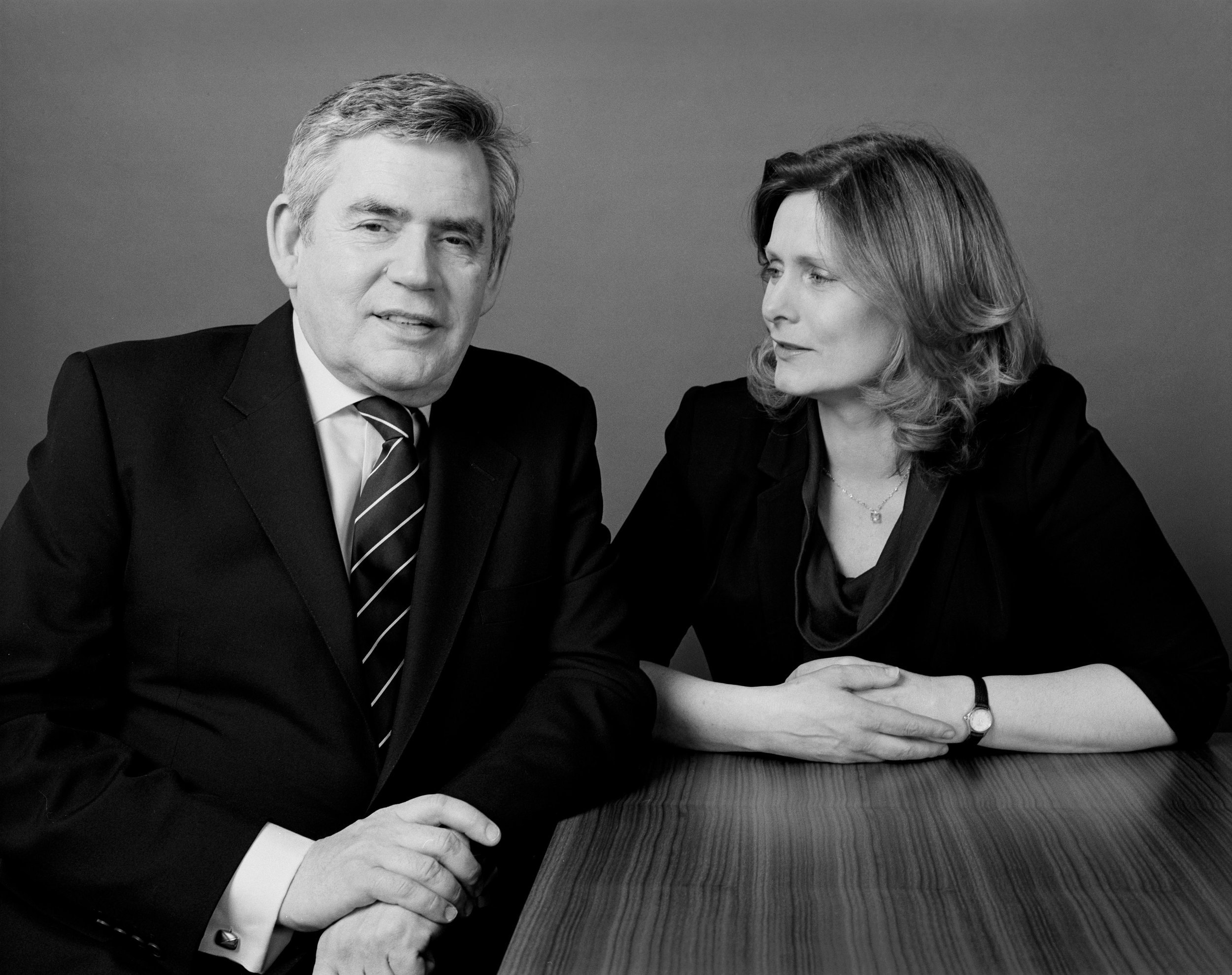  Gordon and Sarah Brown 