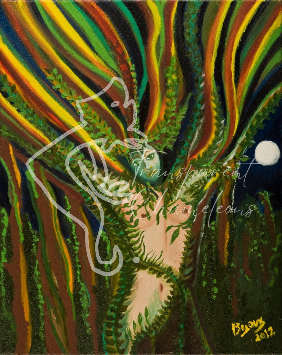 Daphne - Framed Canvas