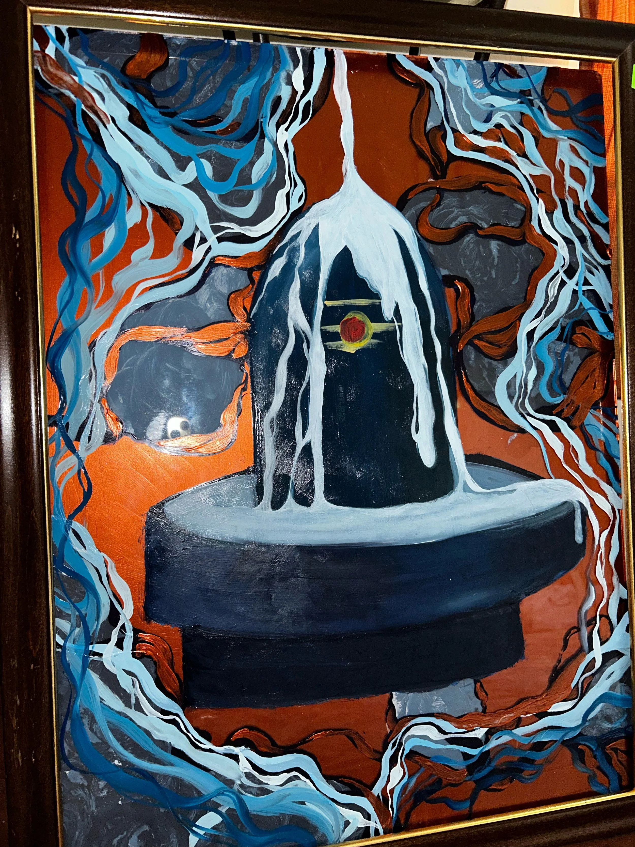 PAAL ABHISEKAM. oil on canvas