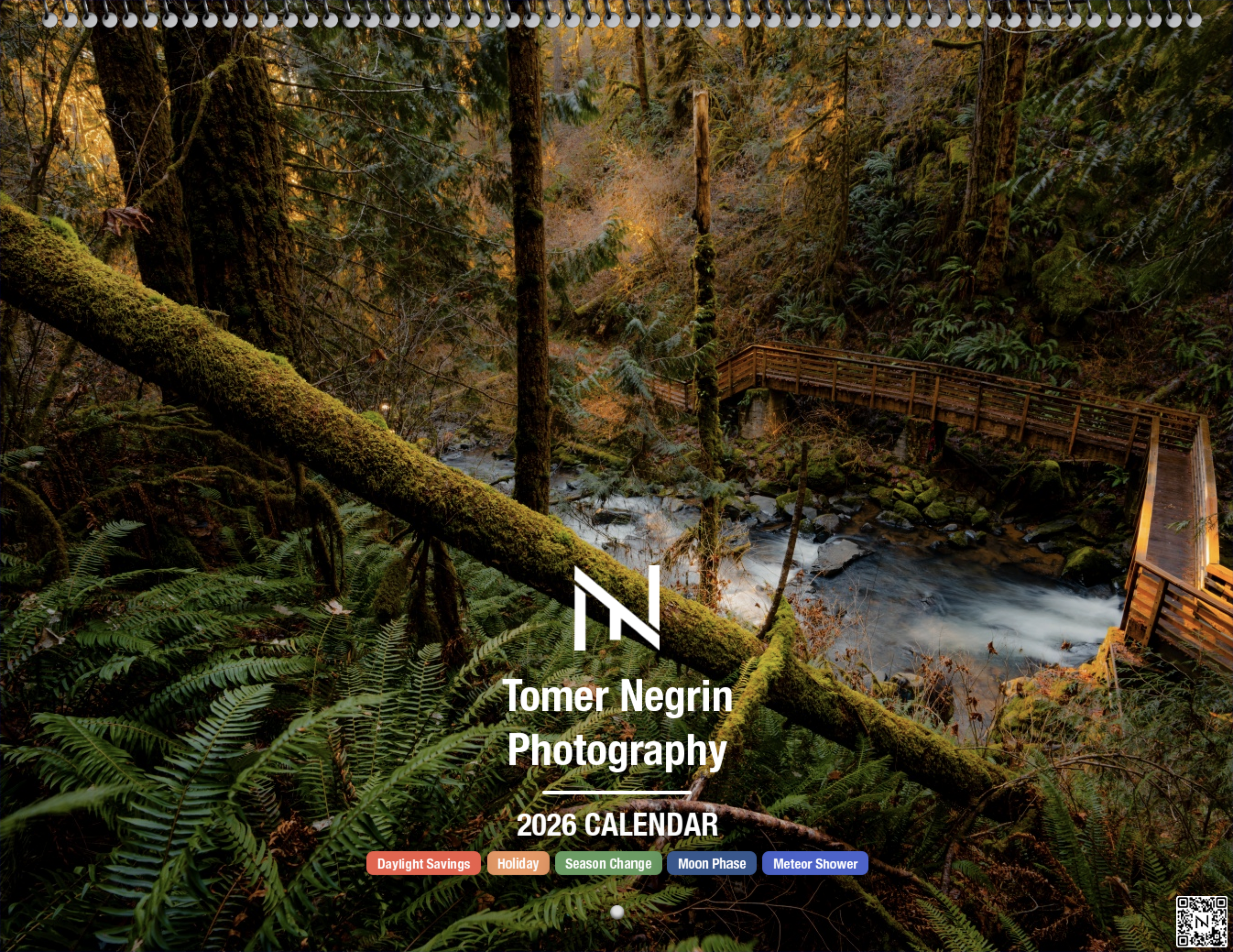 2026 Fine Art Calendar (Landscape)