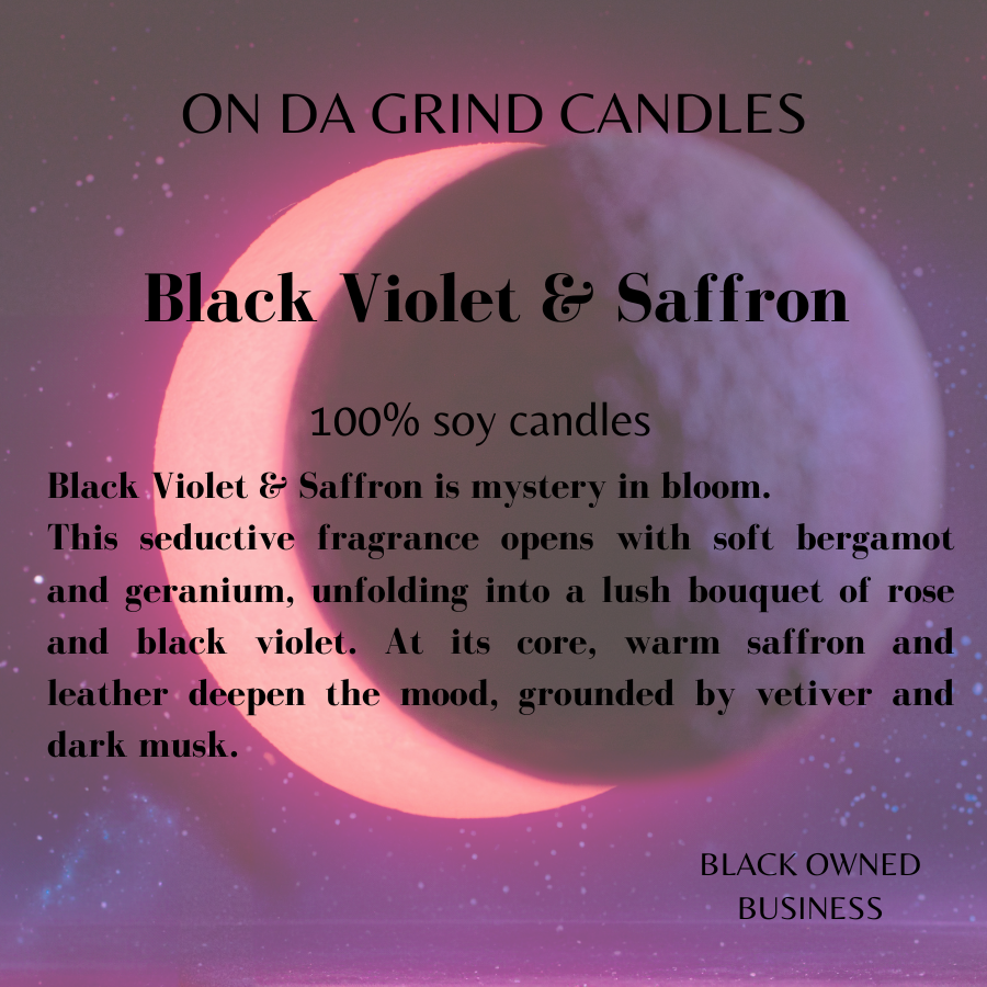 Black Violet & Saffron 4 oz