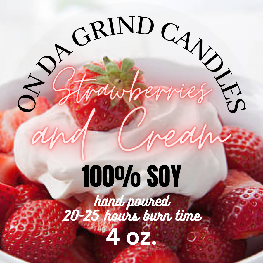 Strawberries and Cream 4 oz