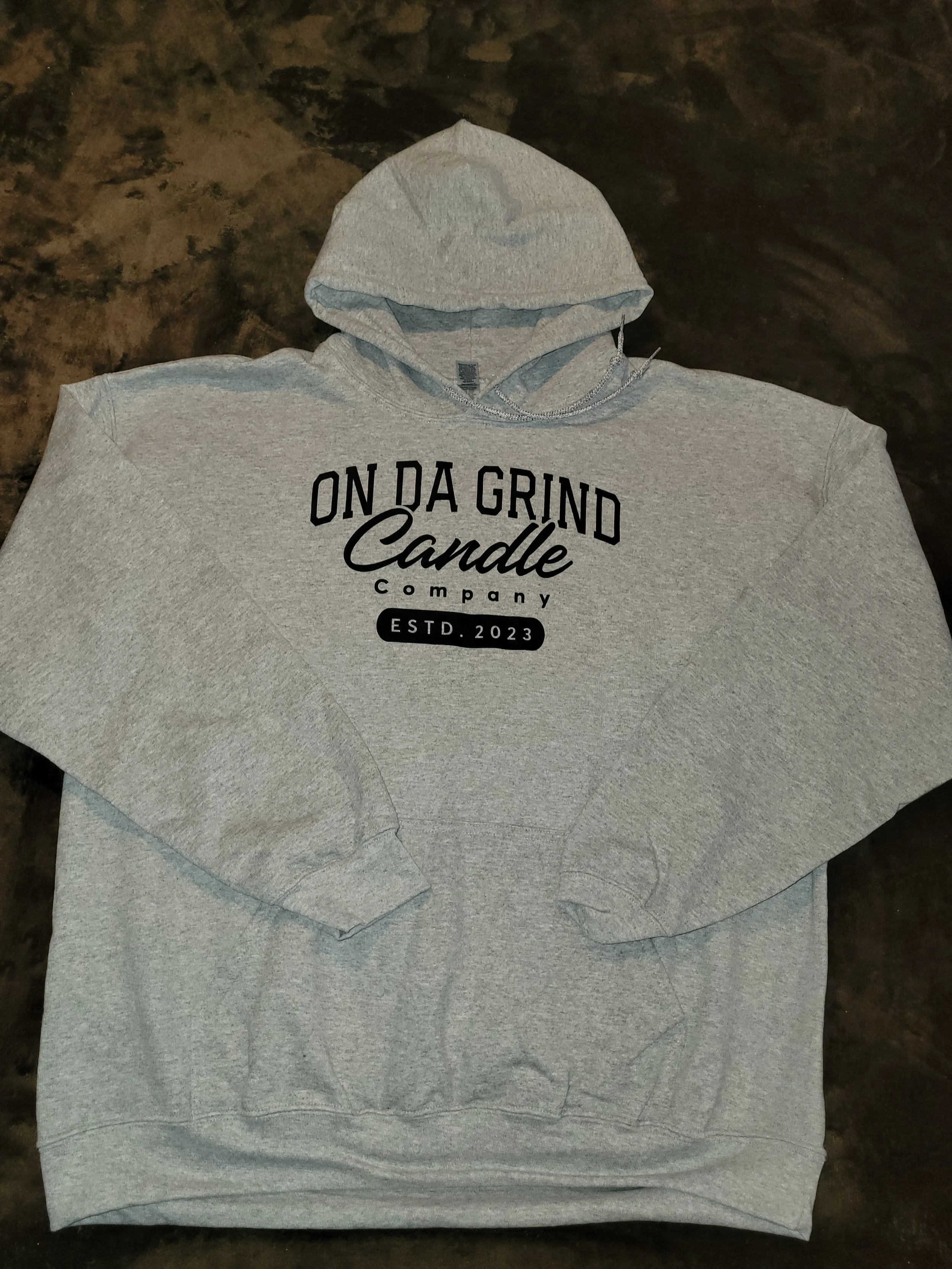Sport Grey Unisex On Da Grind Candle Hoodie