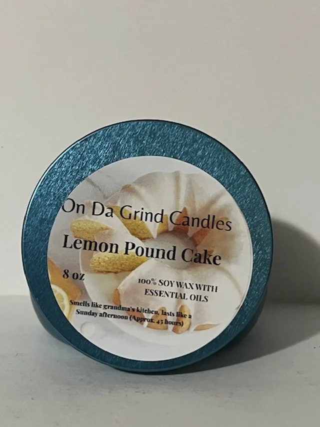 Lemon Pound Cake 8 oz