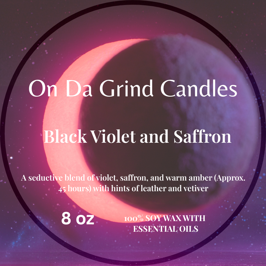 Black Violet & Saffron 8 oz