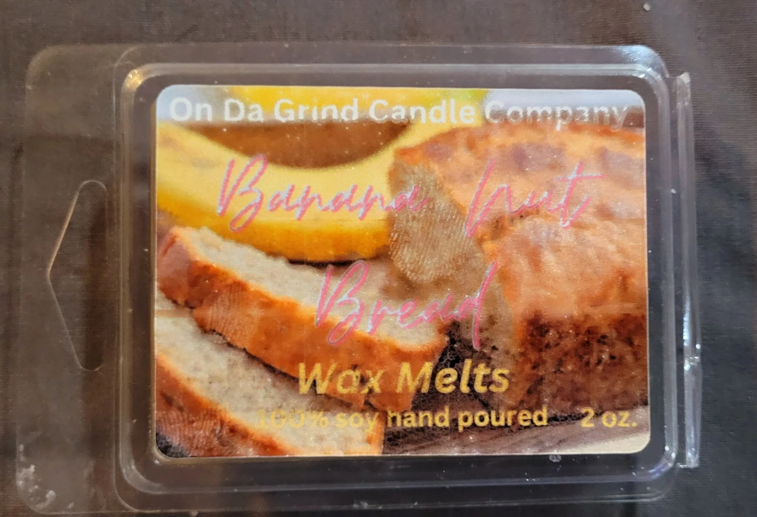 Warm Banana Bread Wax Melts 2 oz.