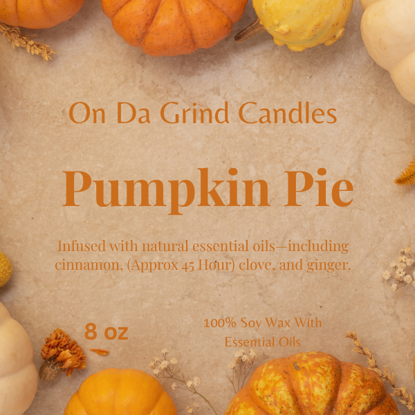 Pumpkin Pie 8 oz