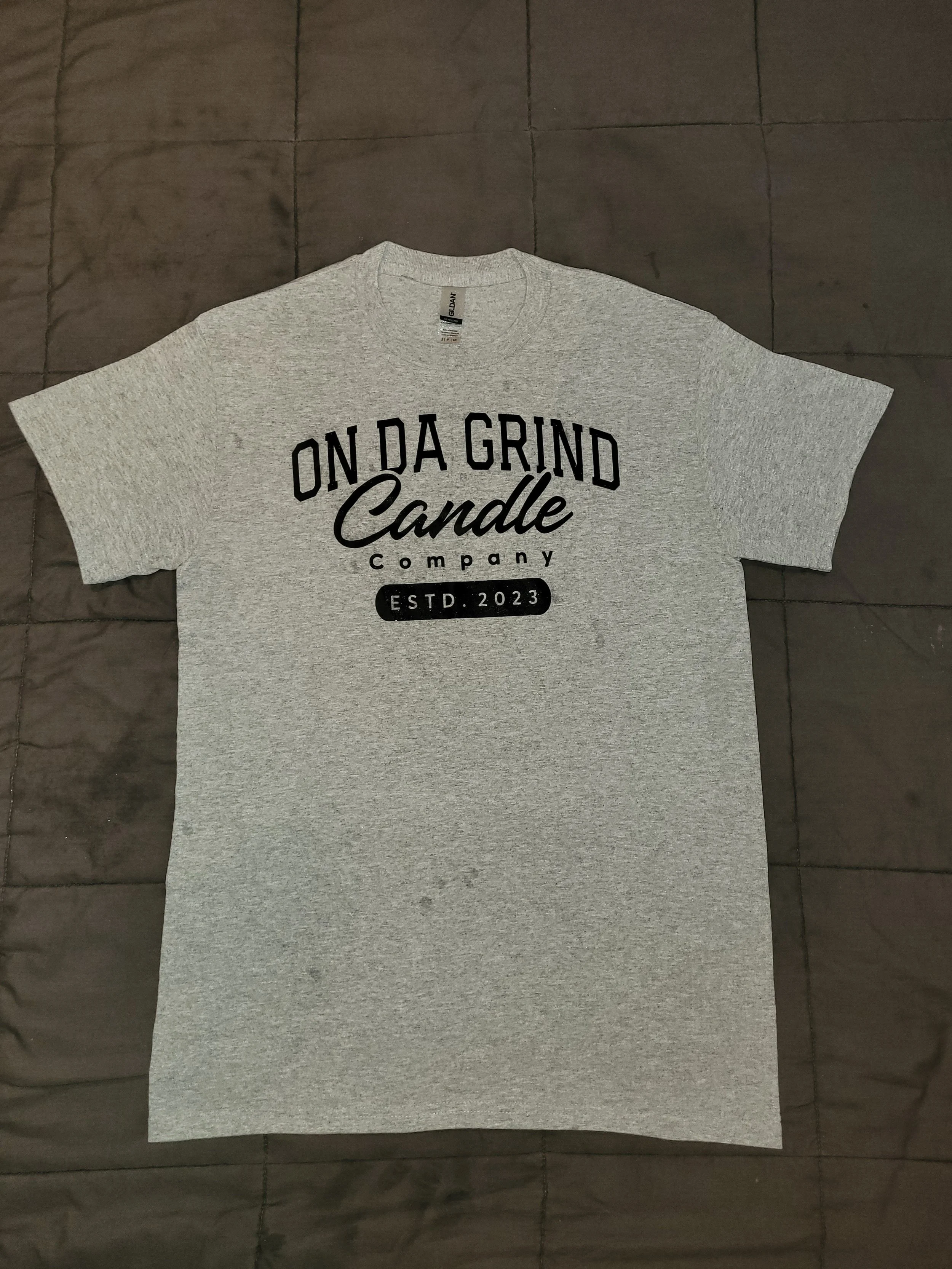 Sport Grey Unisex On Da Grind Candle T-Shirt