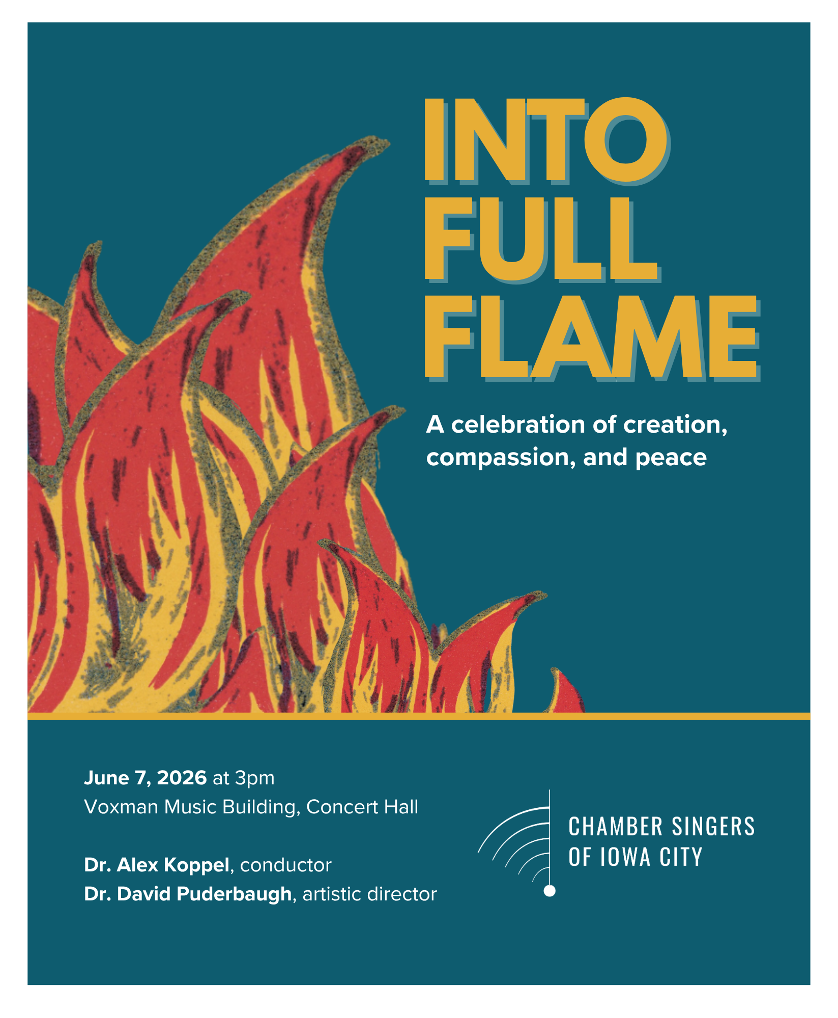 INTO FULL FLAME