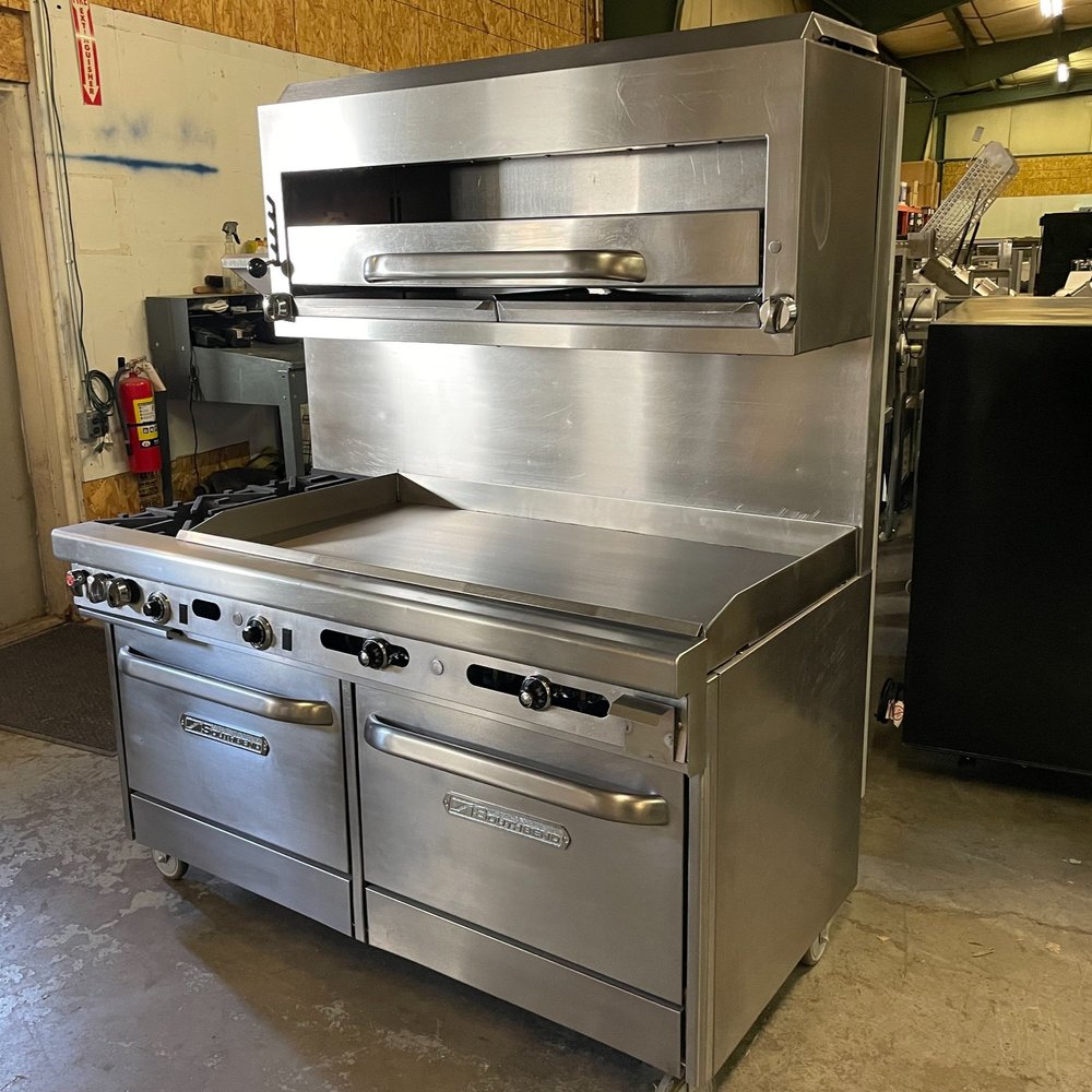 60” stove w/24” griddle NATURAL GAS