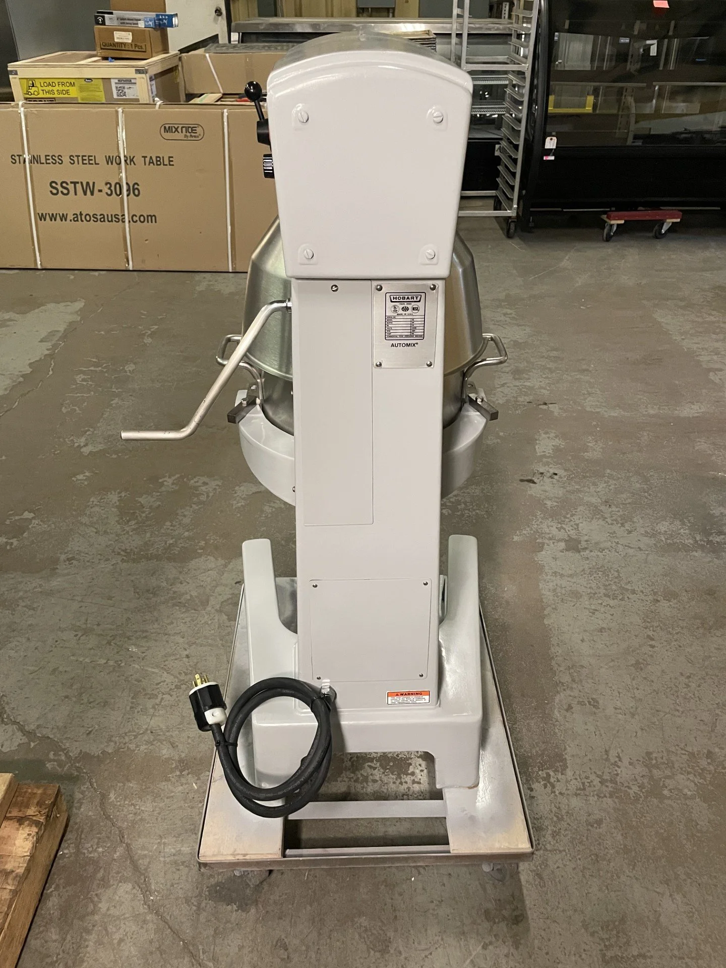 Refurbished Hobart H600T 60 Qt. Floor Mixer w/ Attachments