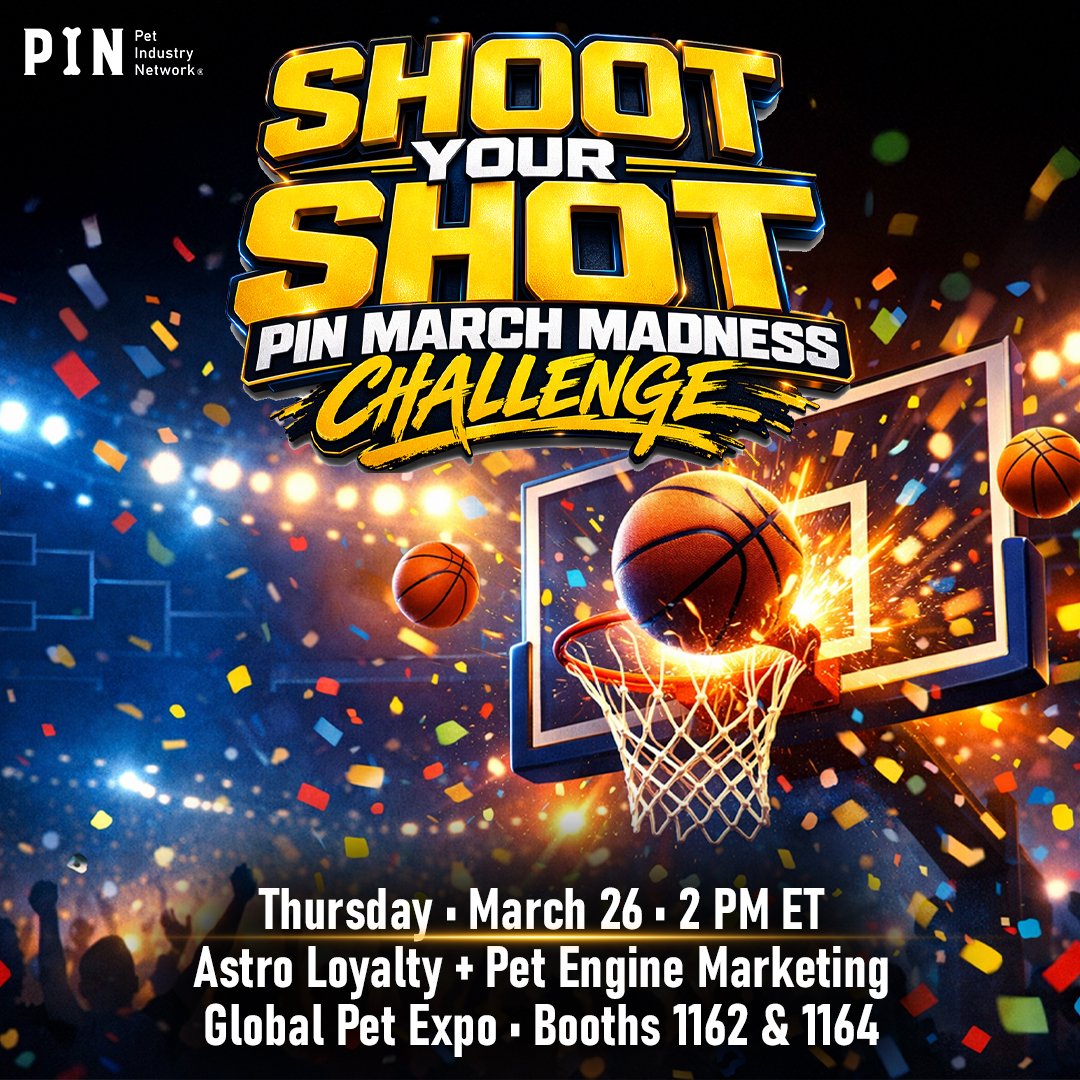 Shoot Your Shot at the PIN March Madness Challenge at Global Pet Expo