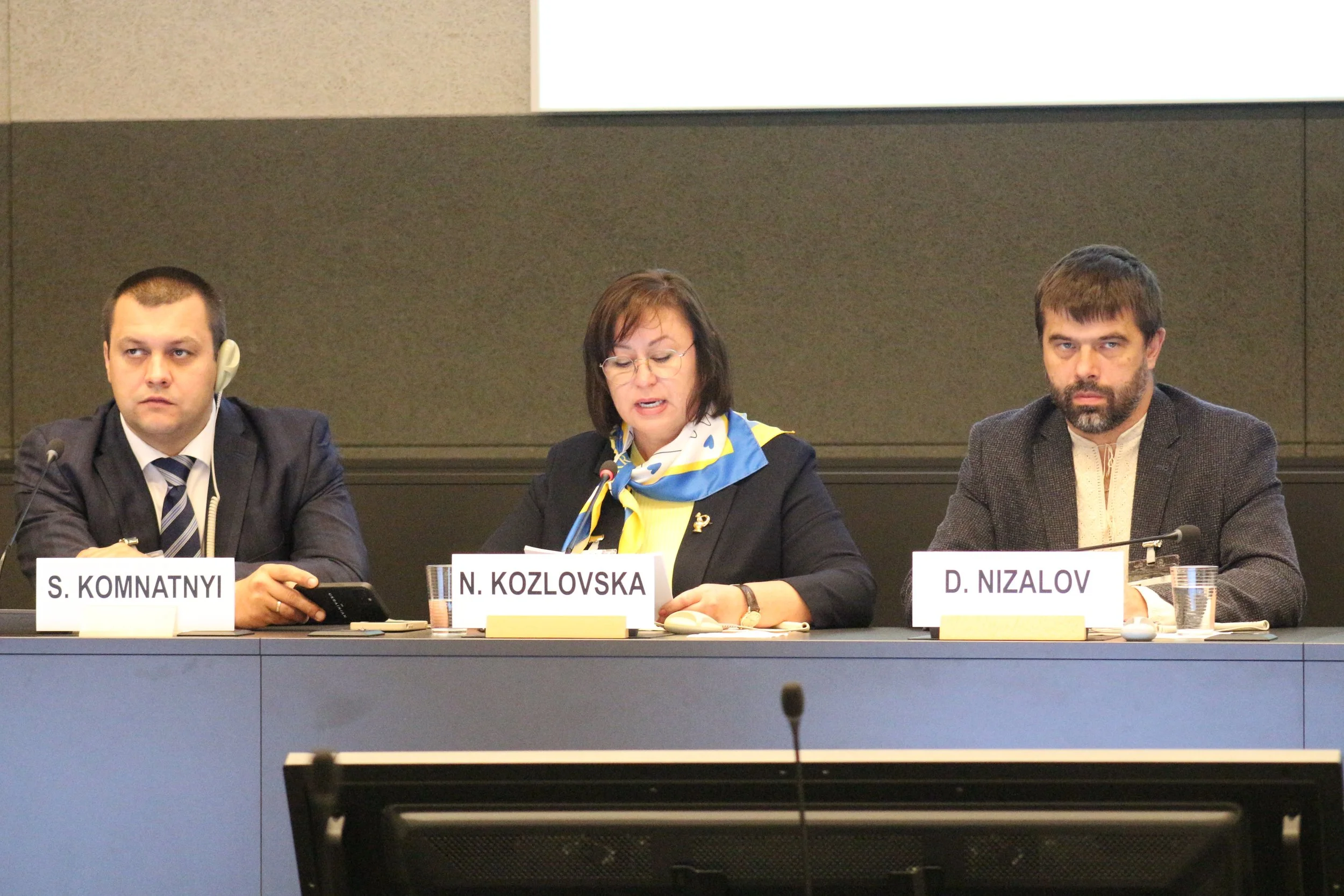 UN4UkrainianCities project presentation at the 84th session of the UNECE Committee on Urban Development, Housing and Land Management