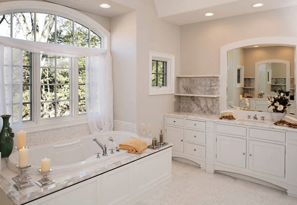 Design Tips for Remodeling Larger Kitchens and Bathrooms