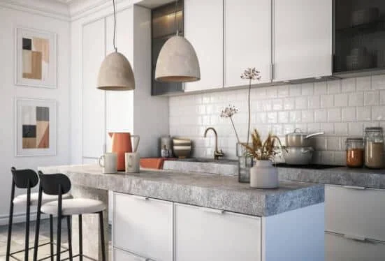 Elements of a Modern Townhome or Condo Kitchen