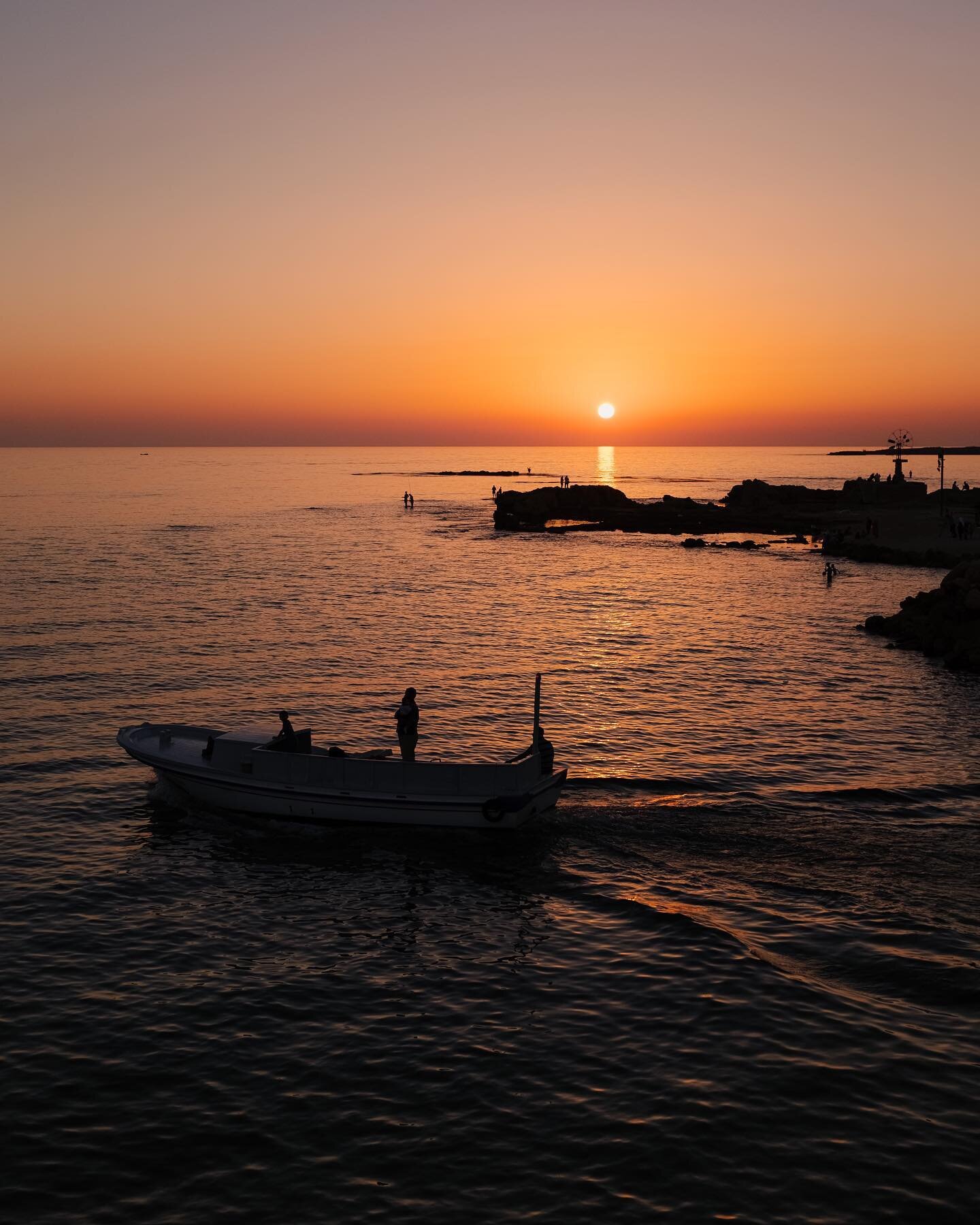 Sunset over the Mediterranean