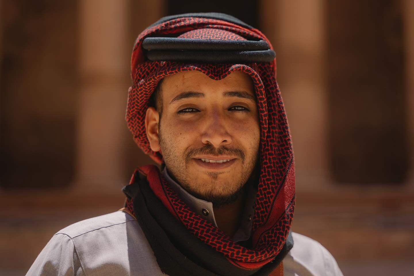 Saw this friendly Bedouin man with his camels by The Treasury in Petra, and had to snap his portrait. Capturing Jordanians in their environment is my favorite thing.