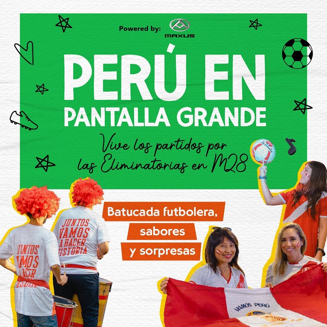 🇵🇪&iquest;No sabes d&oacute;nde ver los partidos?🇵🇪
 ⚽ &iexcl;M&iacute;ralos en grande, casero! ⚽

Empezaron las Eliminatorias al Mundial 2026 y tenemos pantalla gigante, un mont&oacute;n de opciones para comer y muchas copas para los nervios. Te